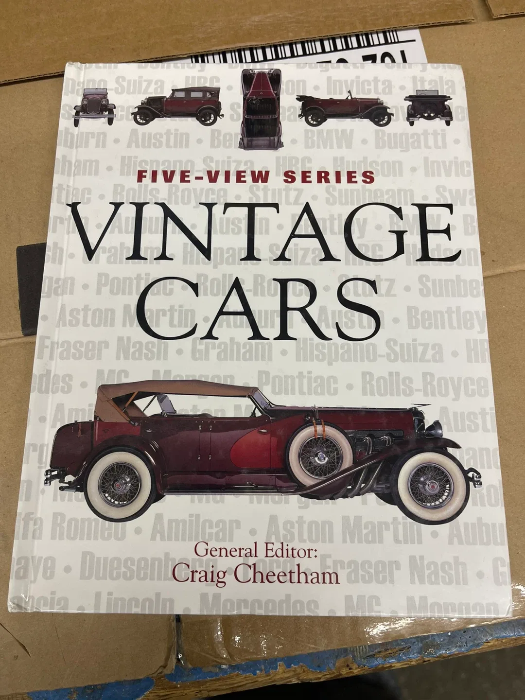 Vintage Cars Book
