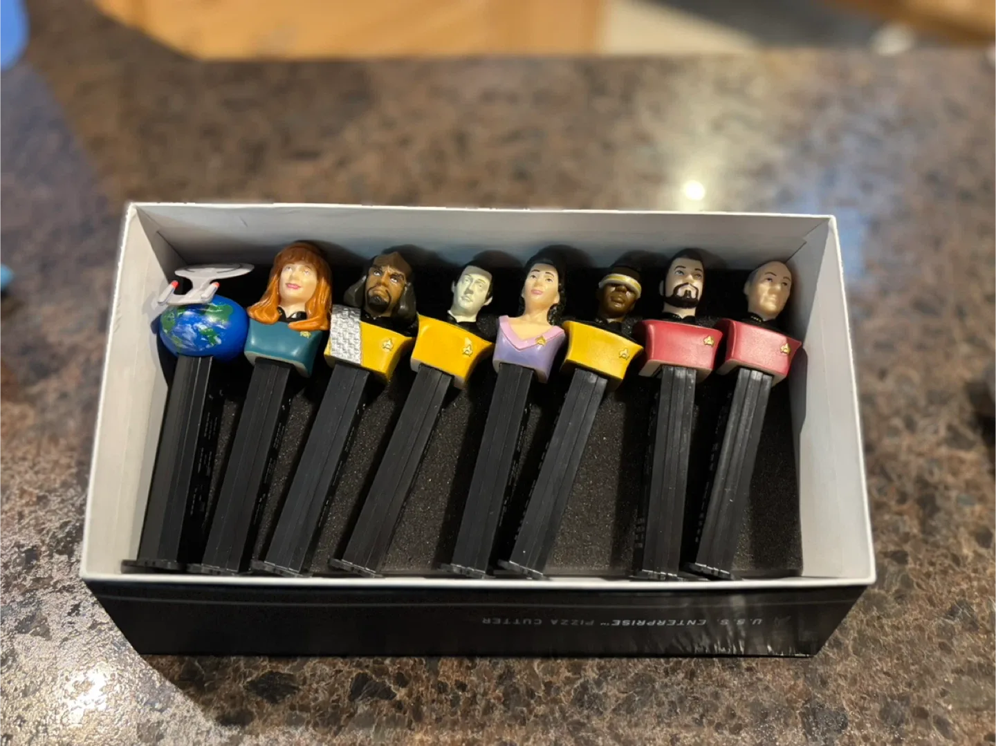 Star Trek TNG Pez Dispenser Set