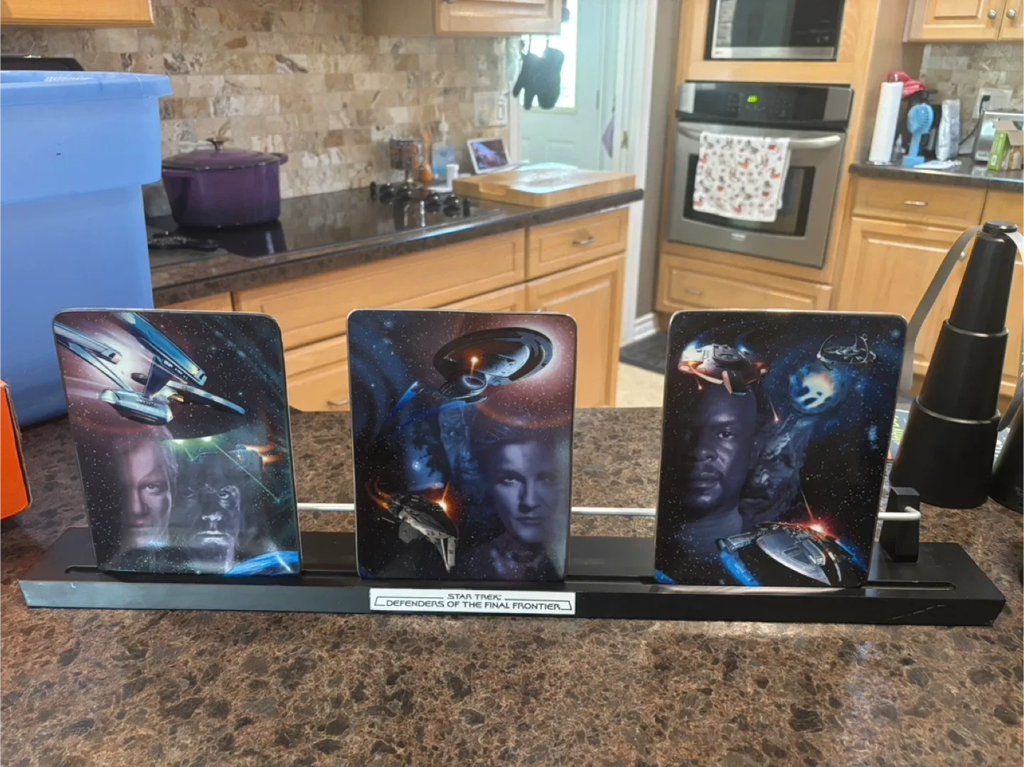 The Franklin Mint Star Trek Plates