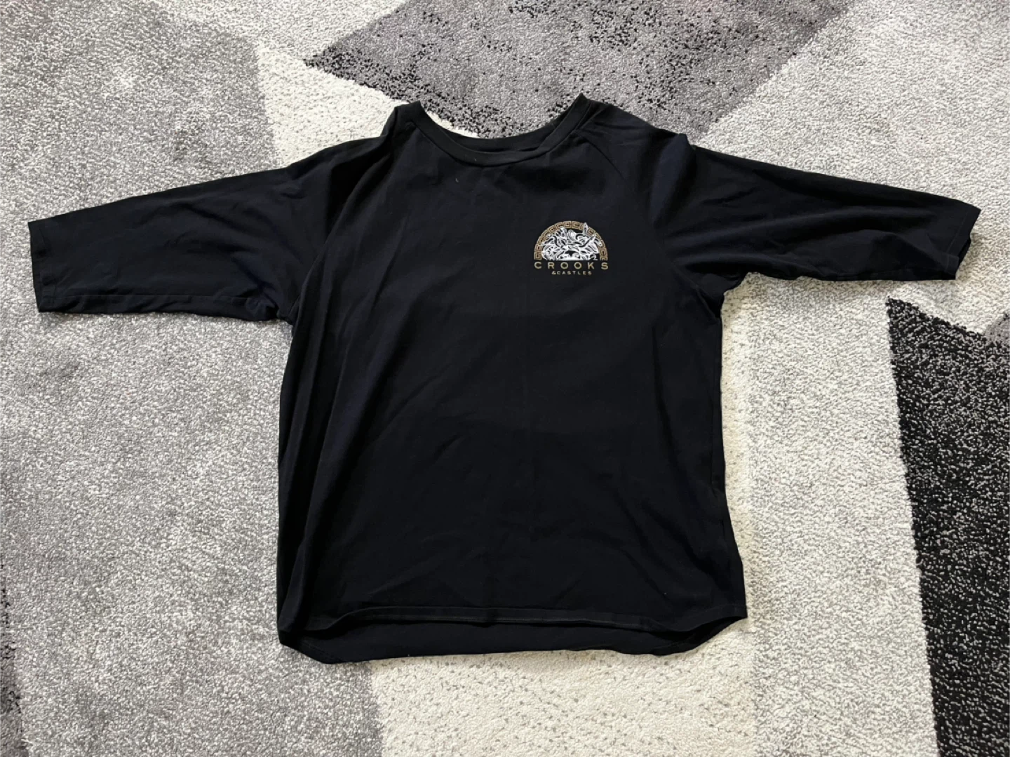 Crooks & Castles Black Long Sleeve Shirt