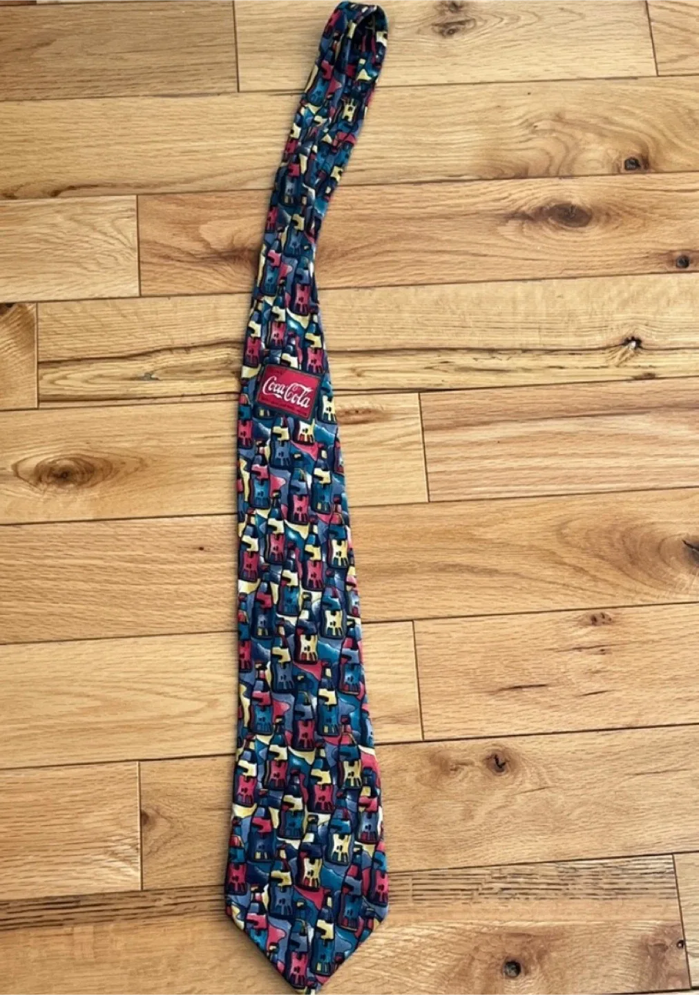 Coca-Cola 100% Silk Tie