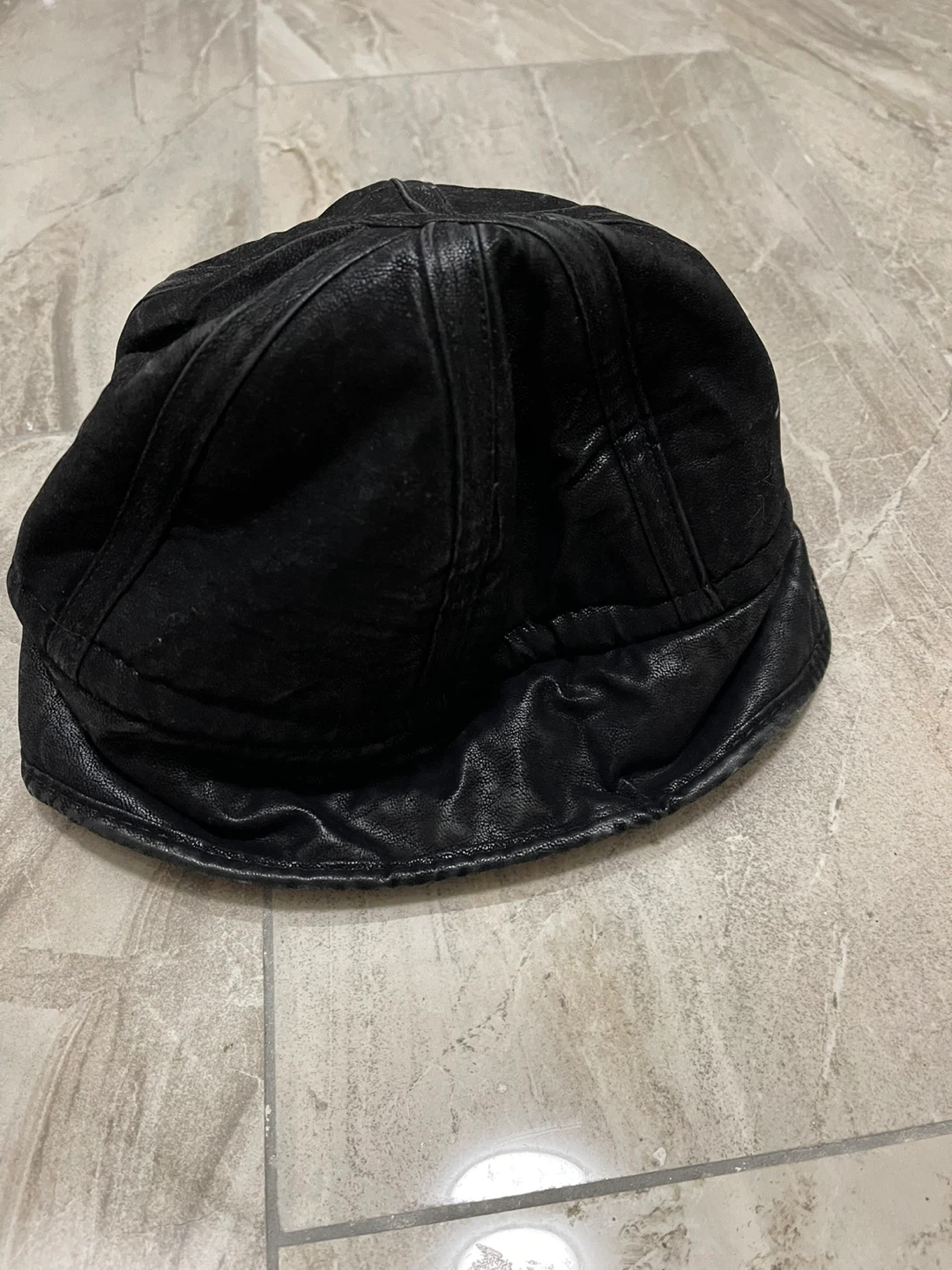 Adidas Black Leather Trapper Hat - photo 2