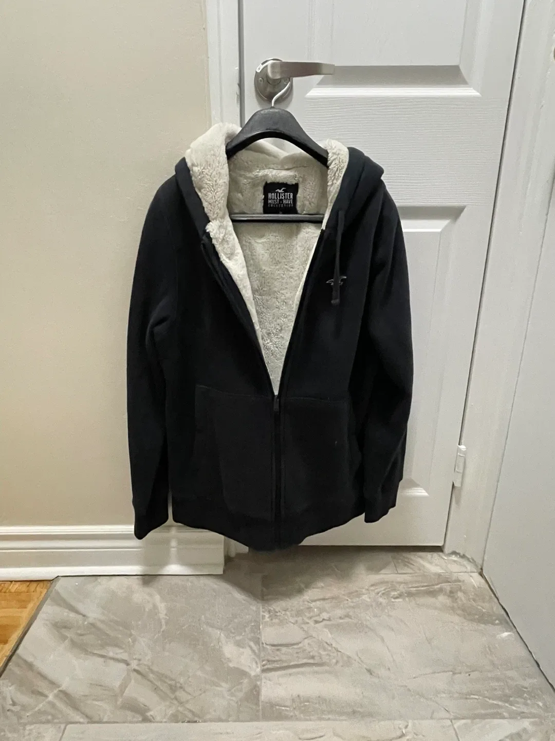 GAP Denim Sherpa Jacket image indicator(2)