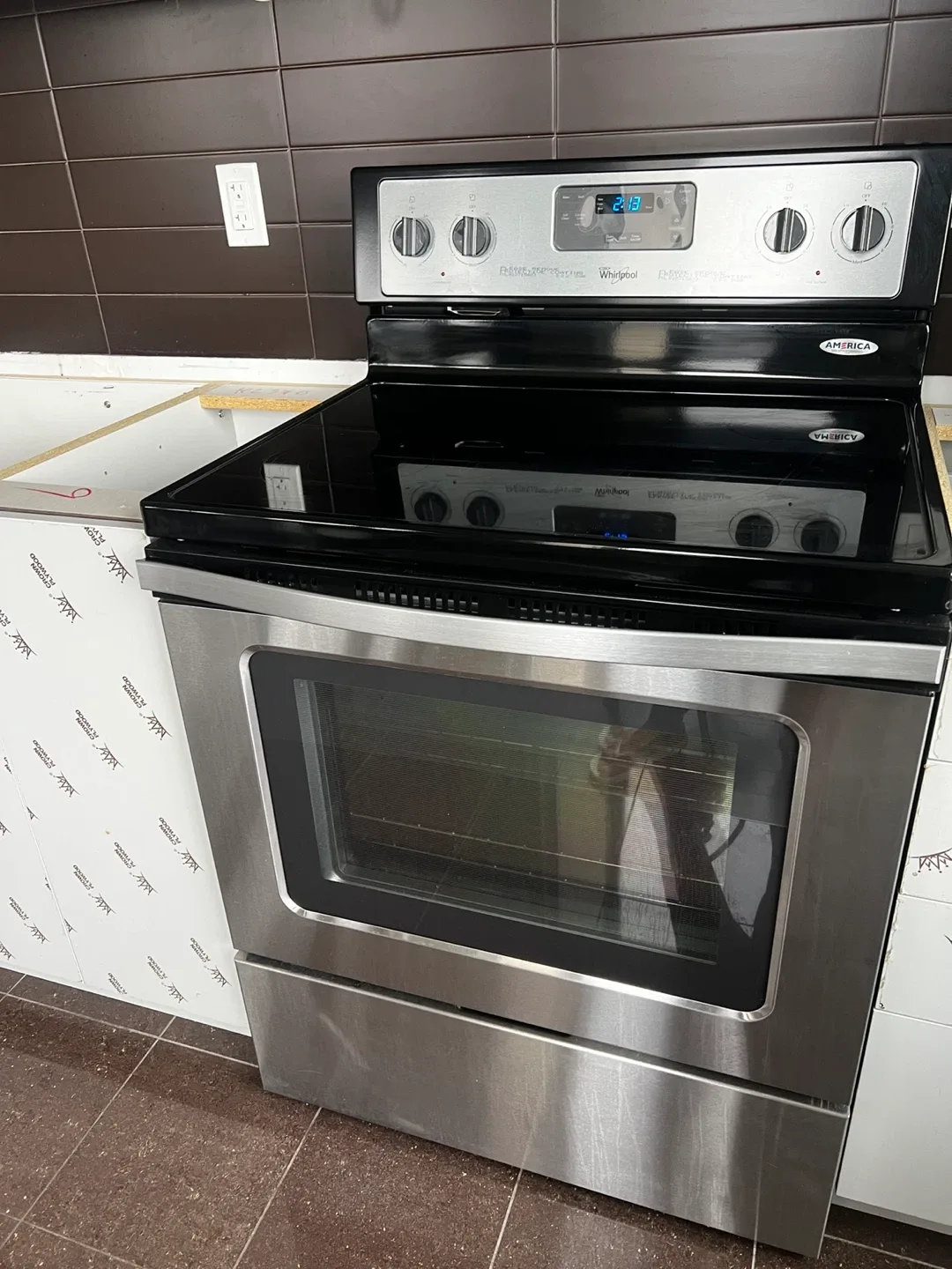 Whirlpool Stainless Steel Electric Range