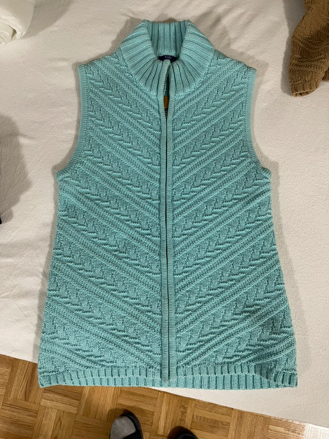 TABI Simply Classic Knit Vest - XS - photo 4