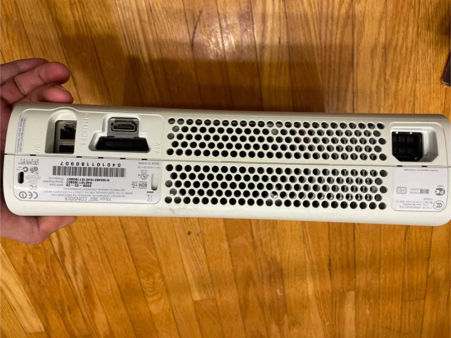 Xbox 360 Console Blue/White image indicator(3)