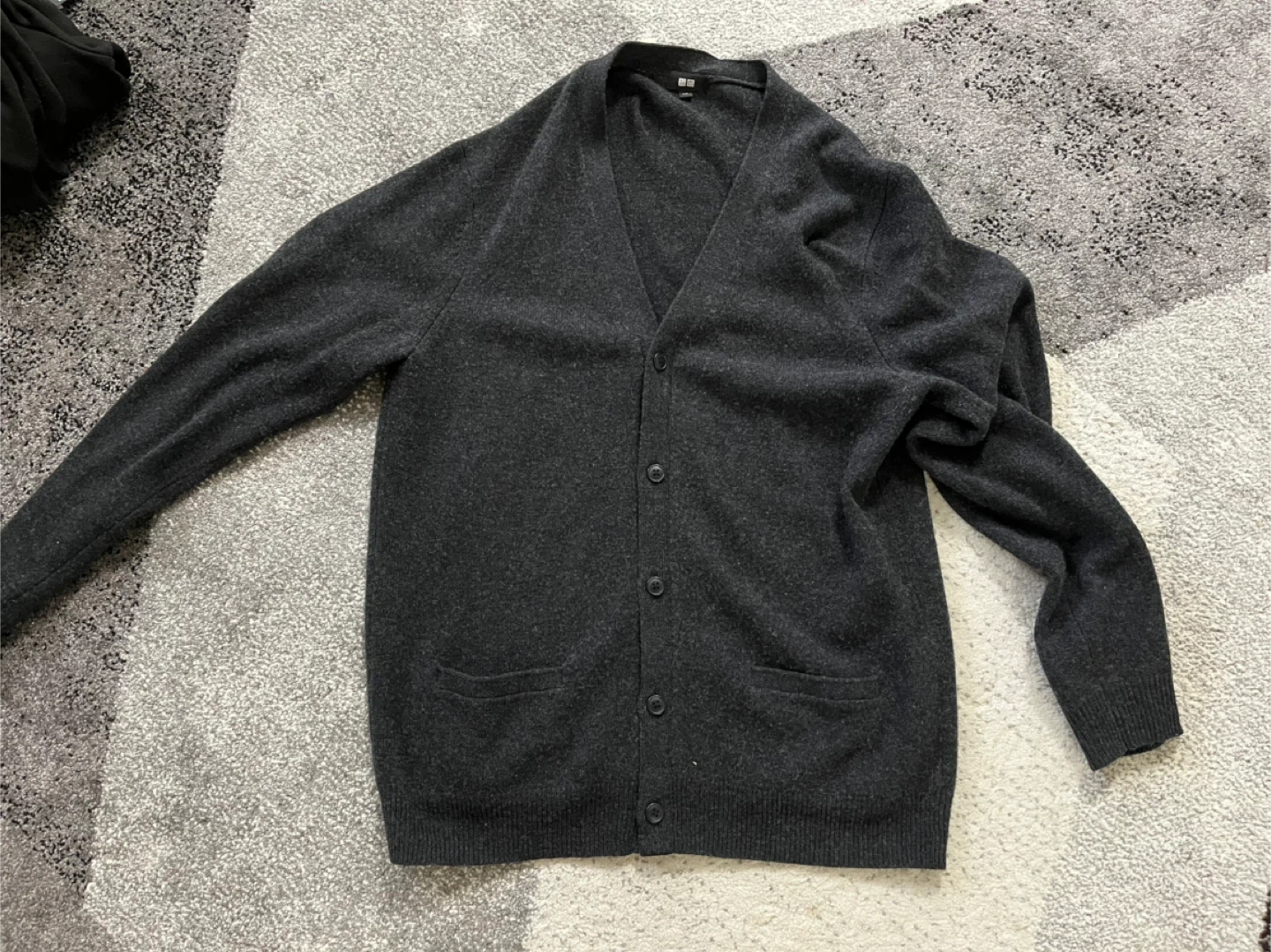 Uniqlo Grey Cardigan
