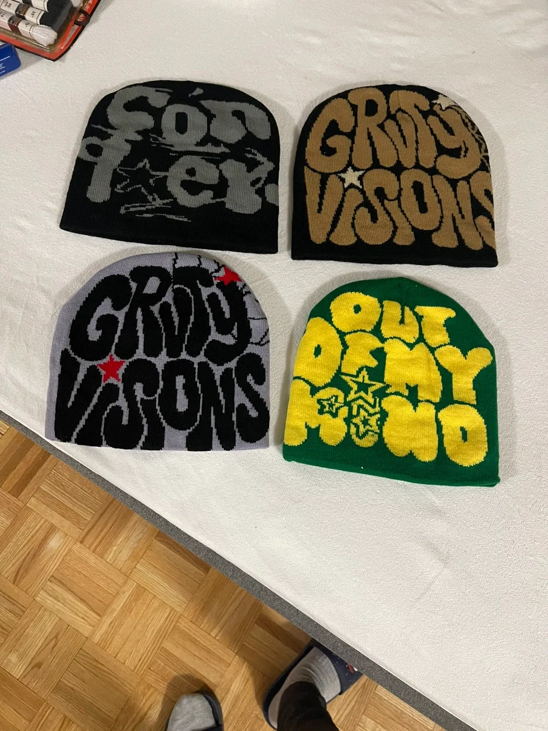 Gritty Visions Beanies - Set of 4
