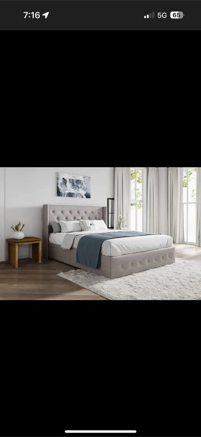 Upholstered Storage Bed Frame