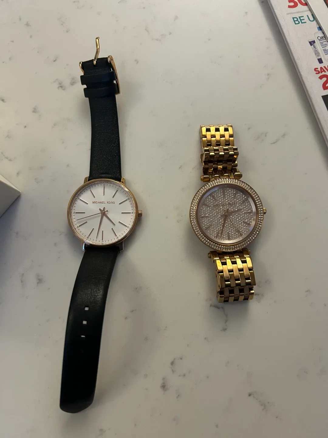 Michael Kors Watches - Gold & Black