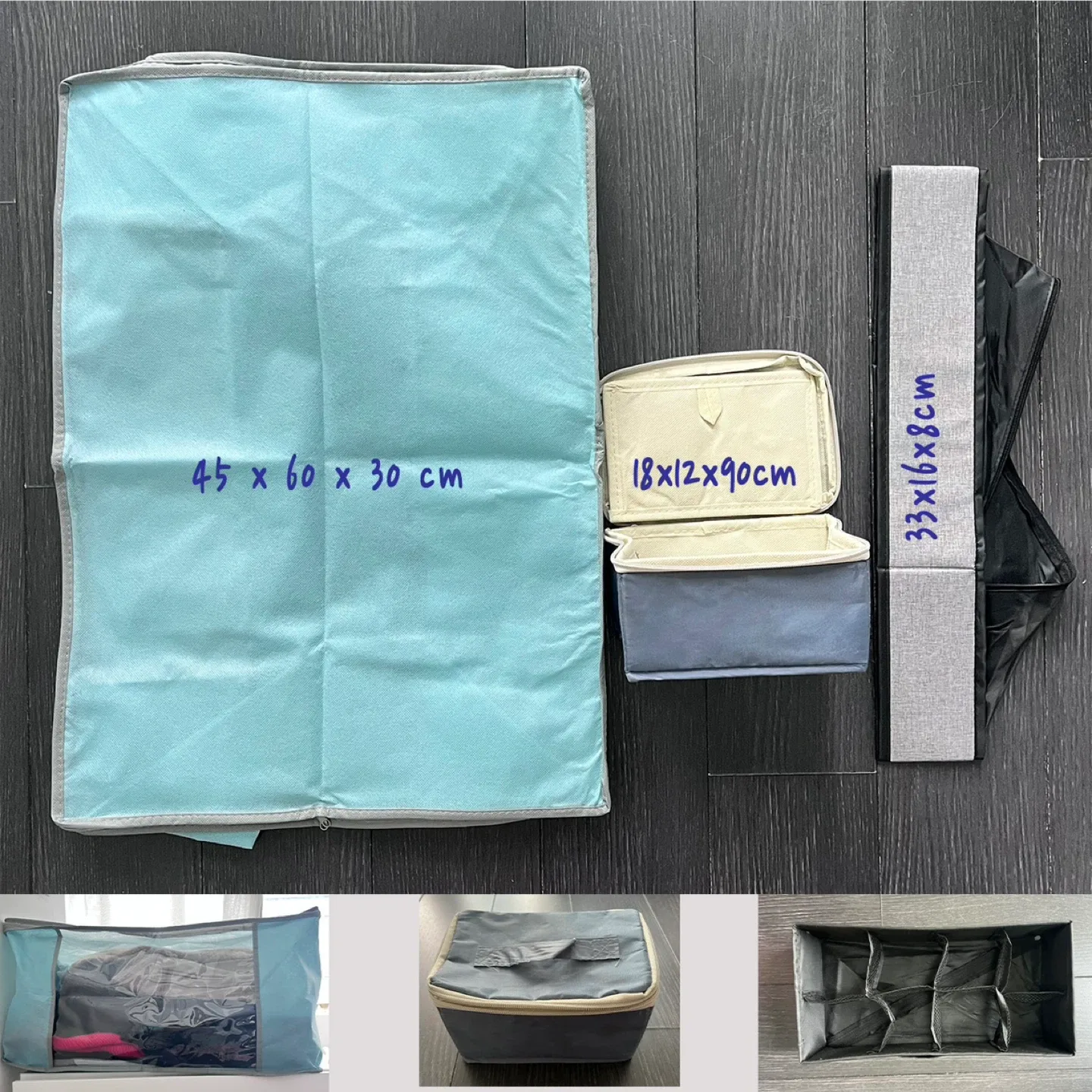 Storage Organizers – 3 Types