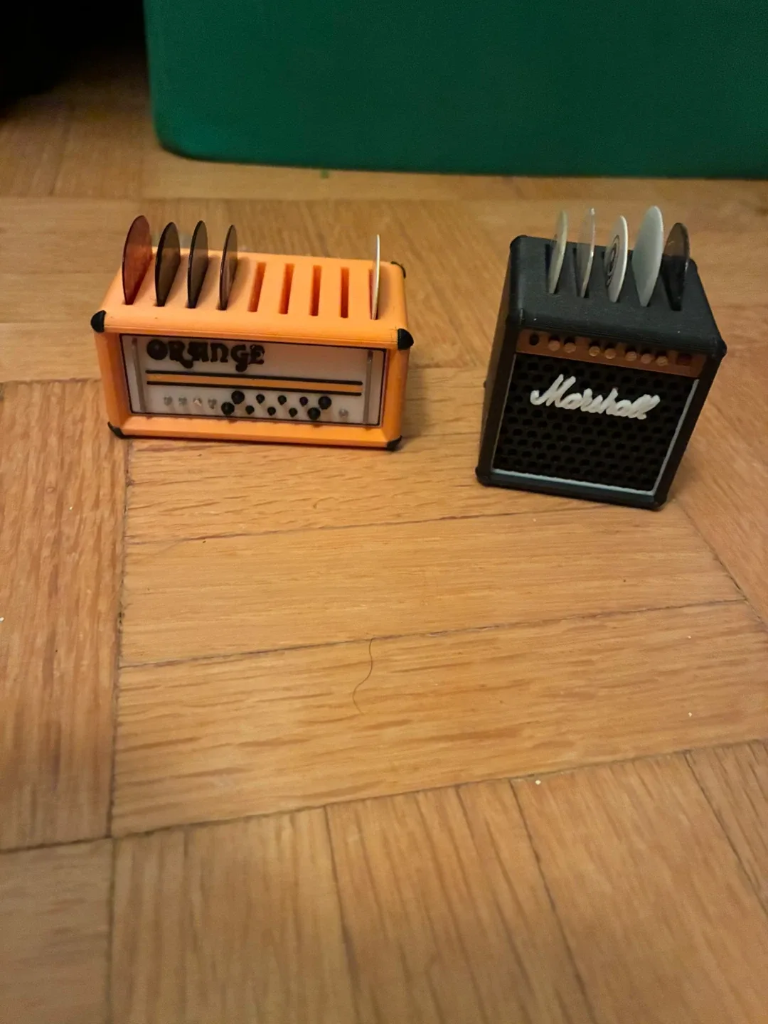 Orange & Marshall Amp Style Guitar Pick Holders
