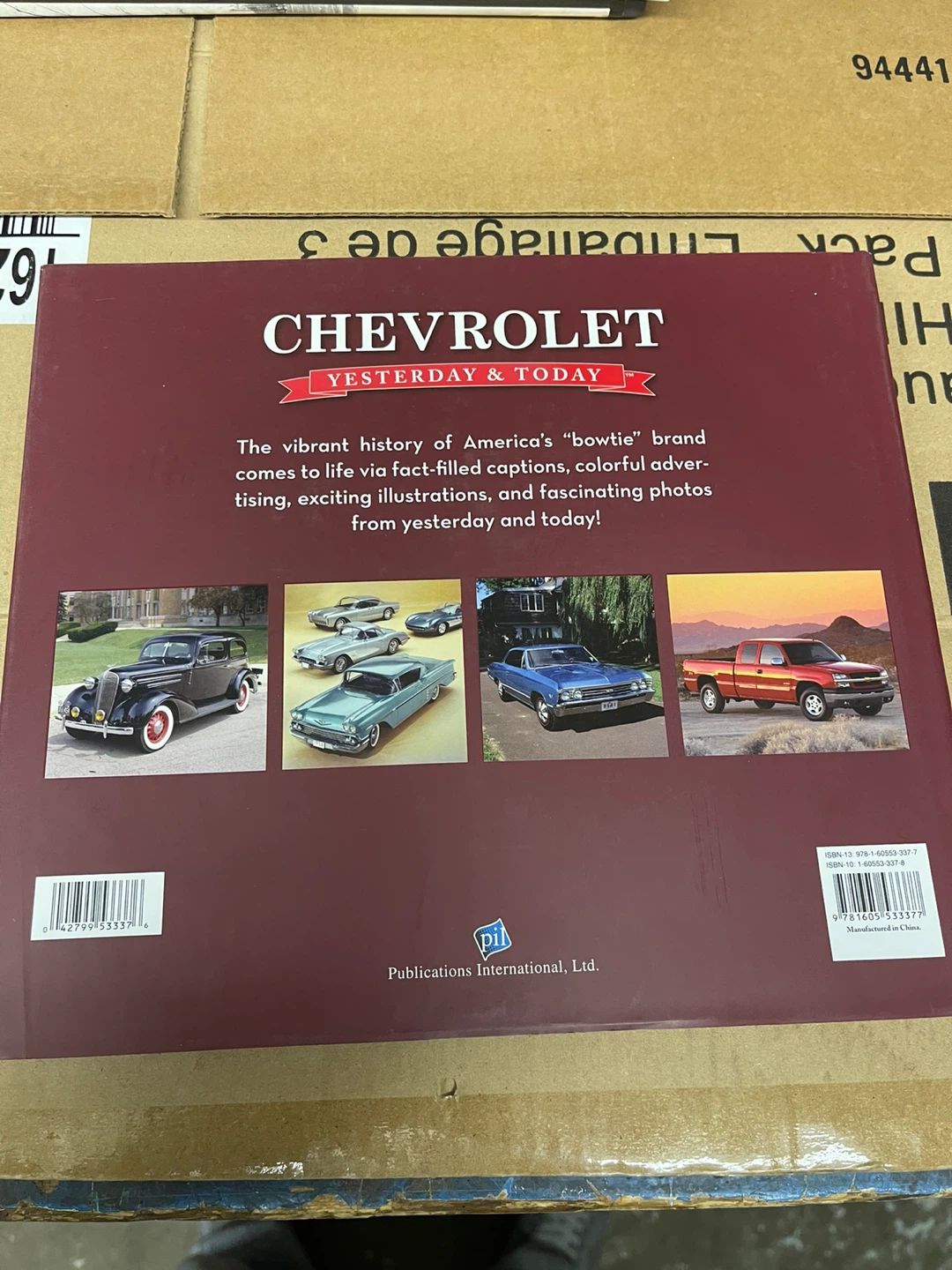 Chevrolet: Yesterday & Today Book - photo 2