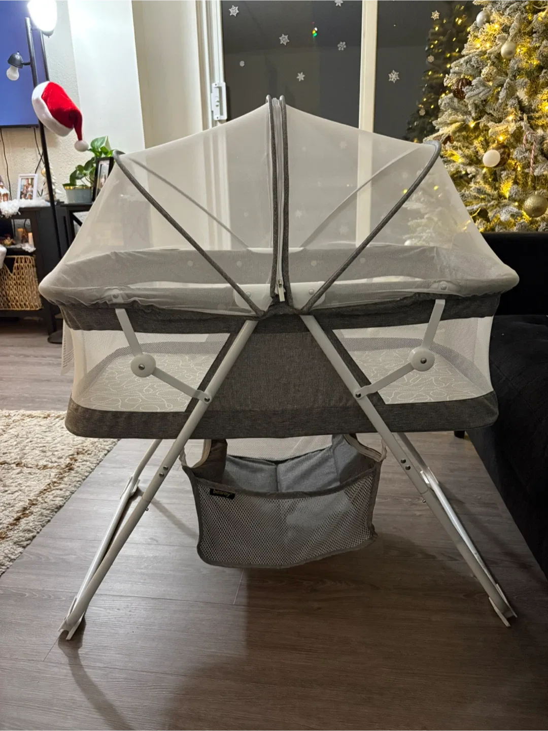 Baby Bassinet with Canopy