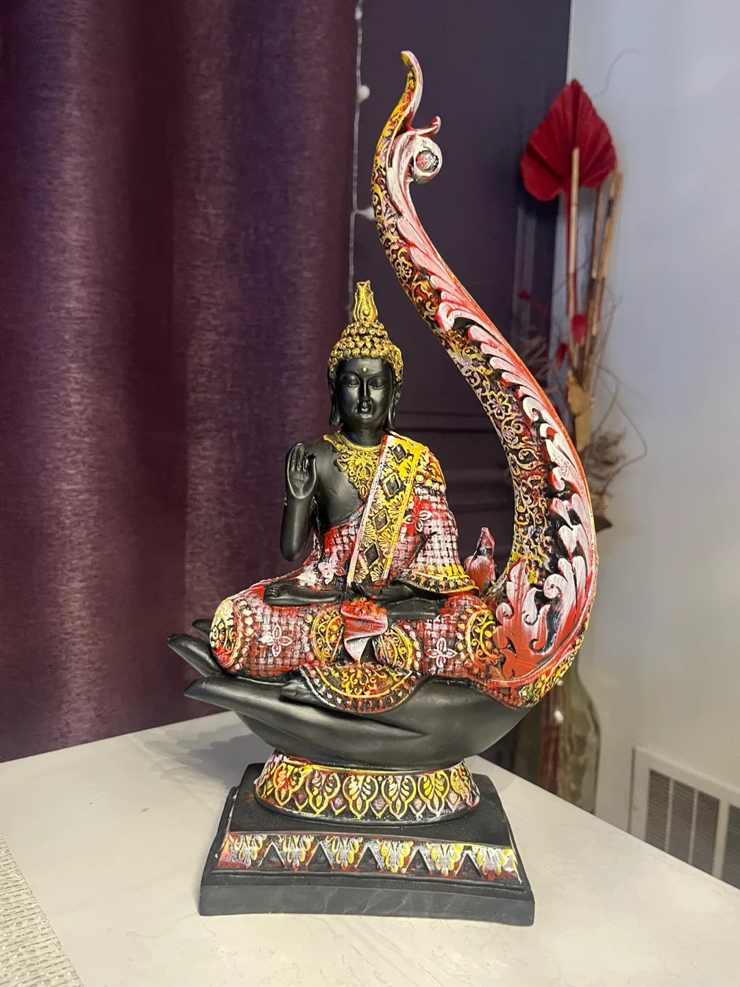 Buddha Statue with Hand Base