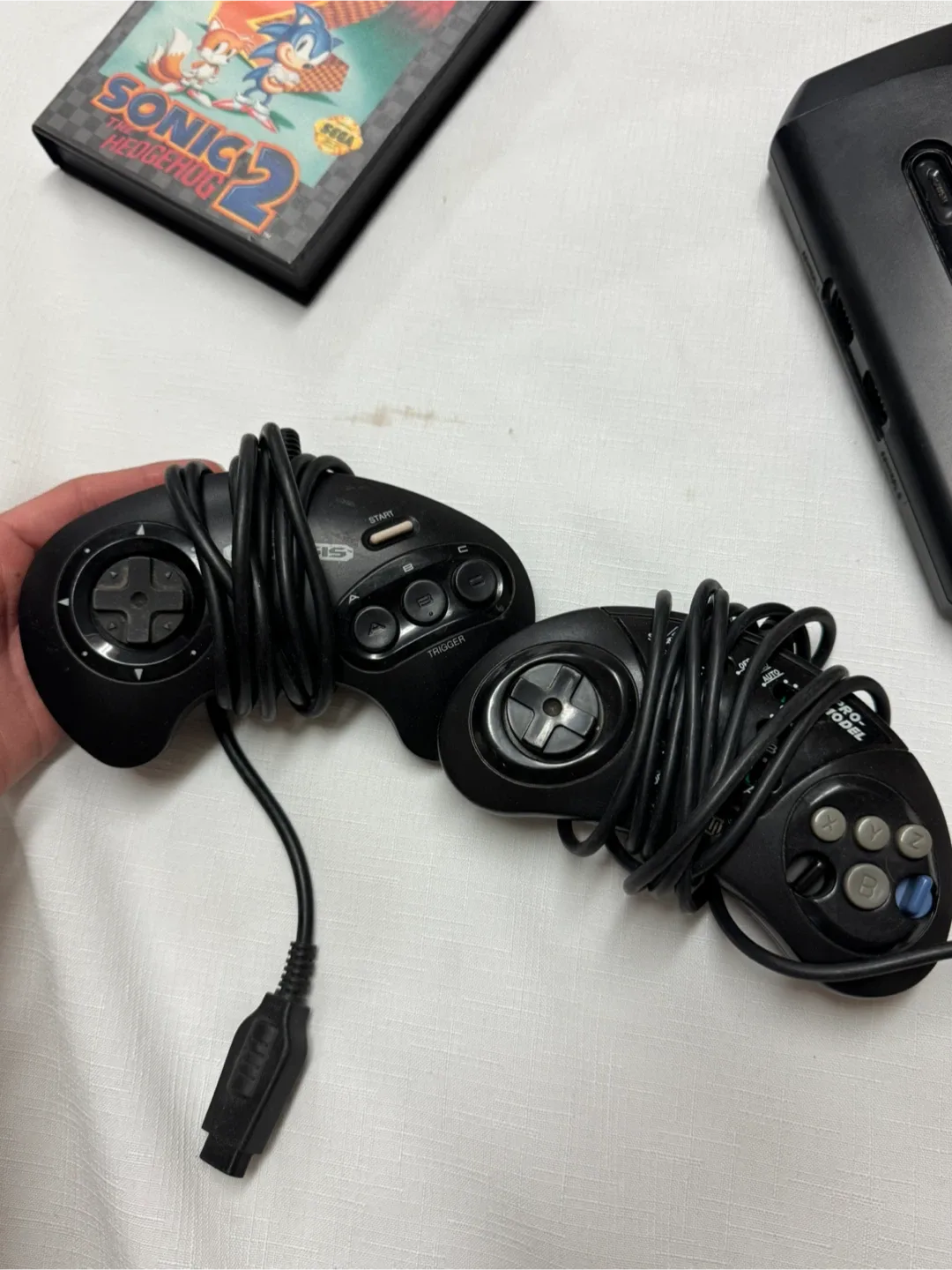 Sega Genesis Console with Sonic 2 Game image indicator(4)