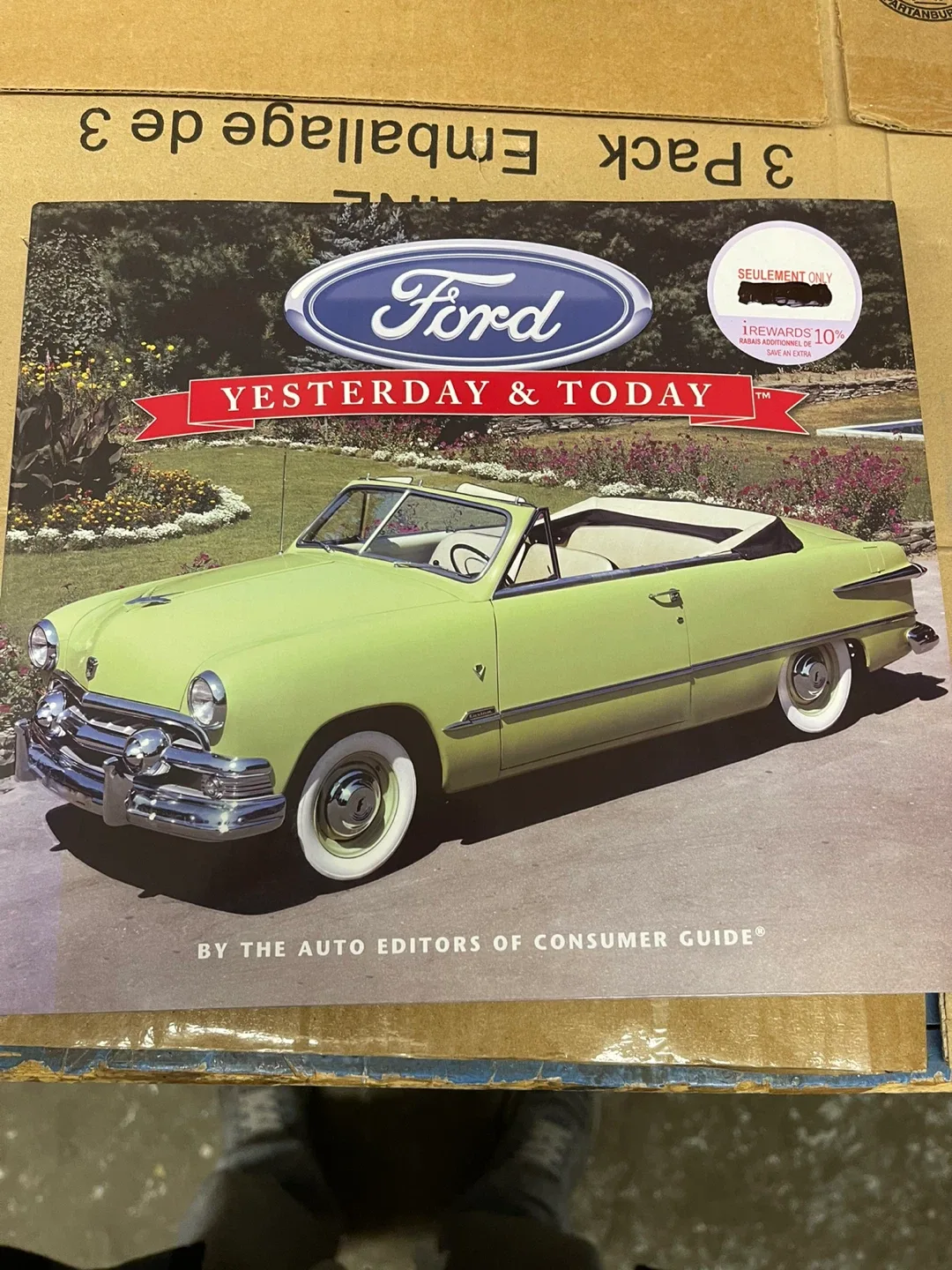 Ford Yesterday & Today Book