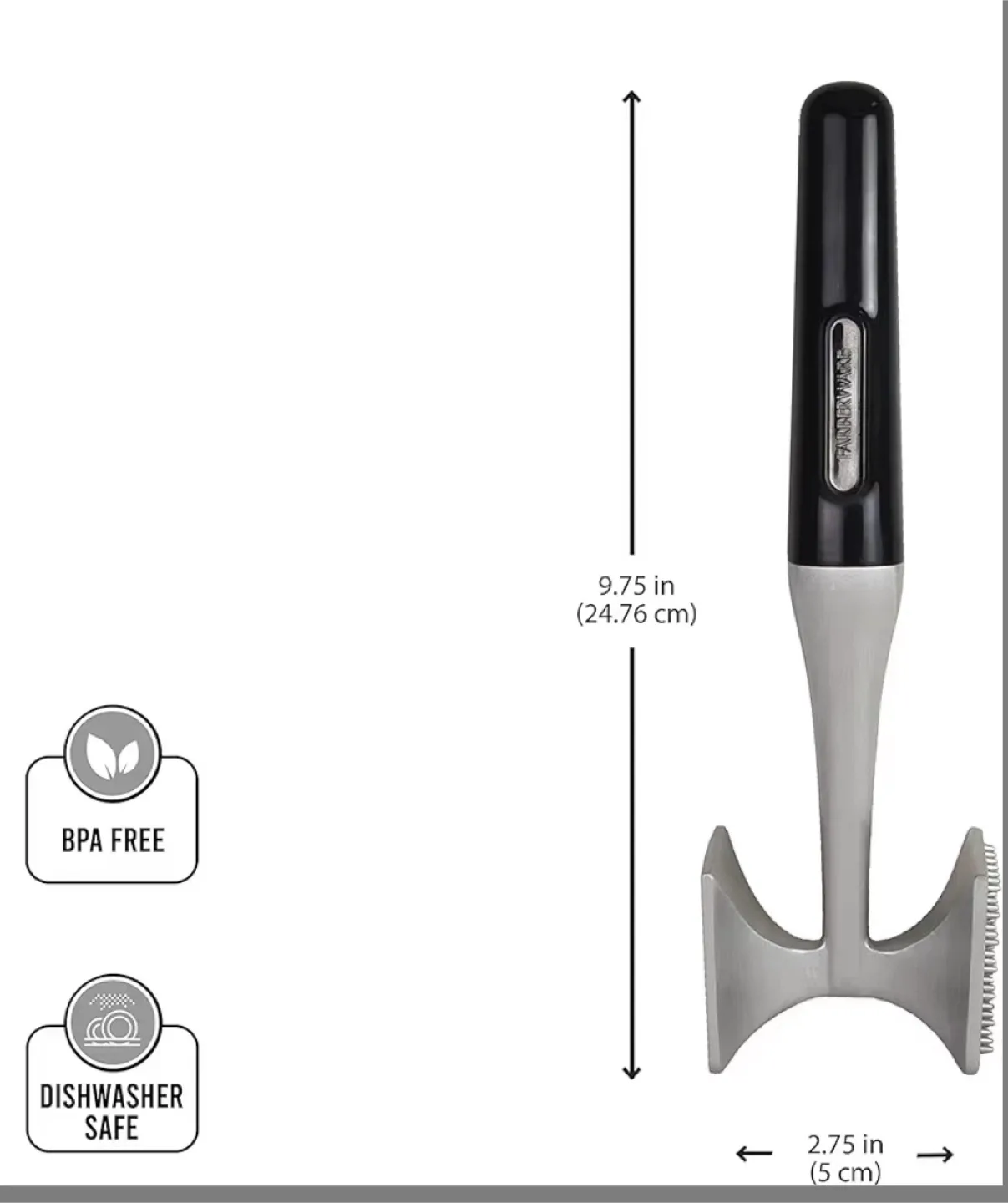 Meat Tenderizer , Farberware Dual Sided Meat Tenderizer image indicator(4)