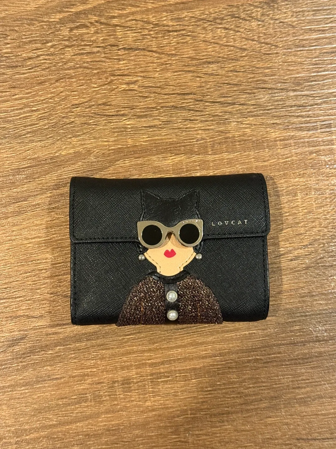LOVCAT Black Wallet