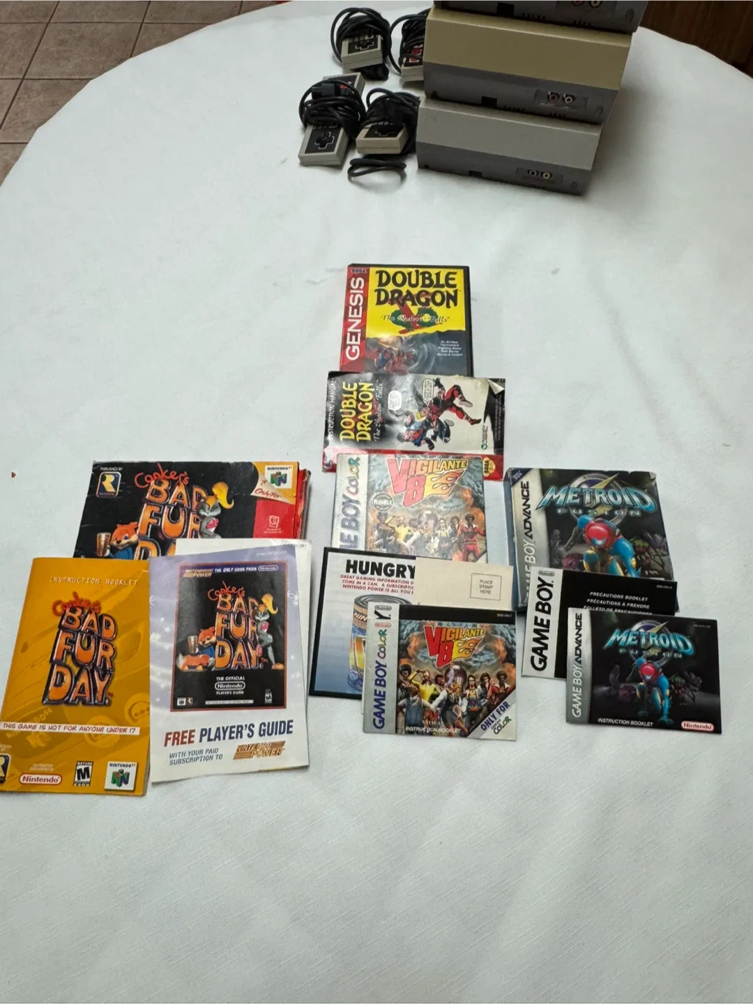 Just boxes and manuals