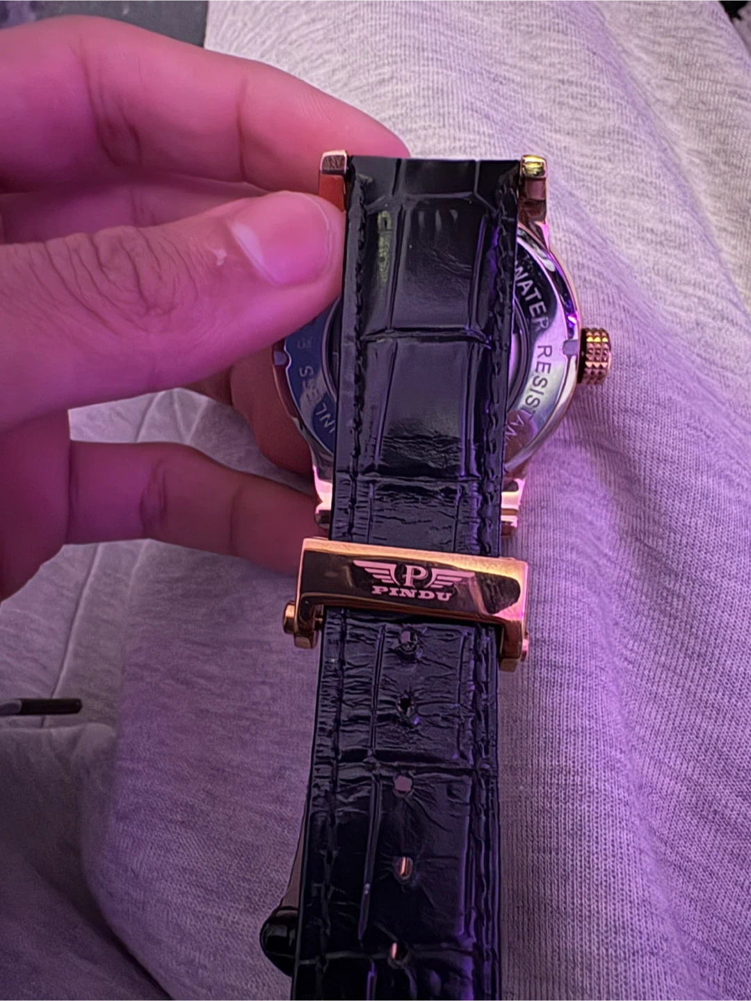 PINDU Roulette Wheel Watch - Unique Design - photo 2