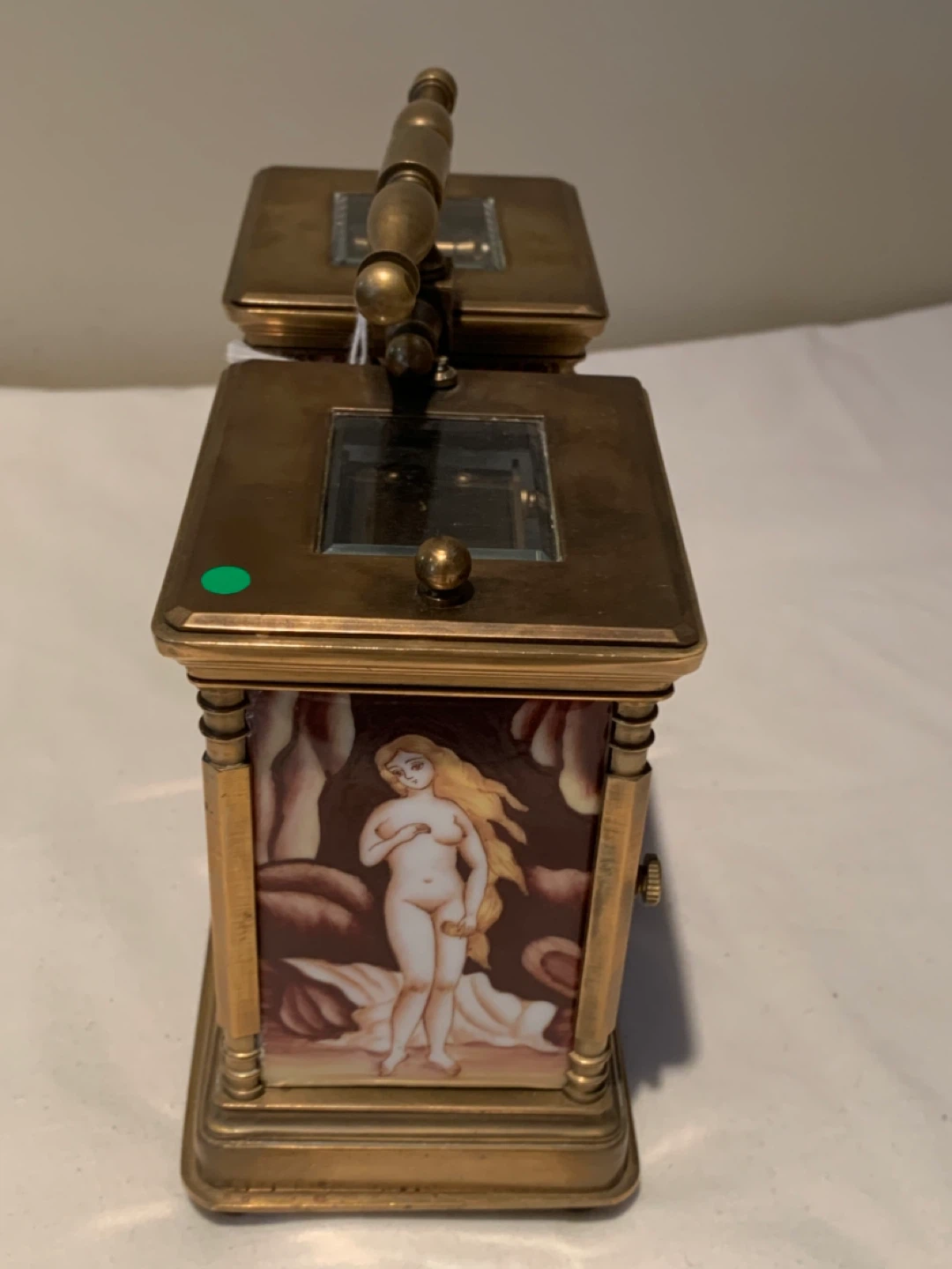Antique Twin Clock & Barometer - photo 3