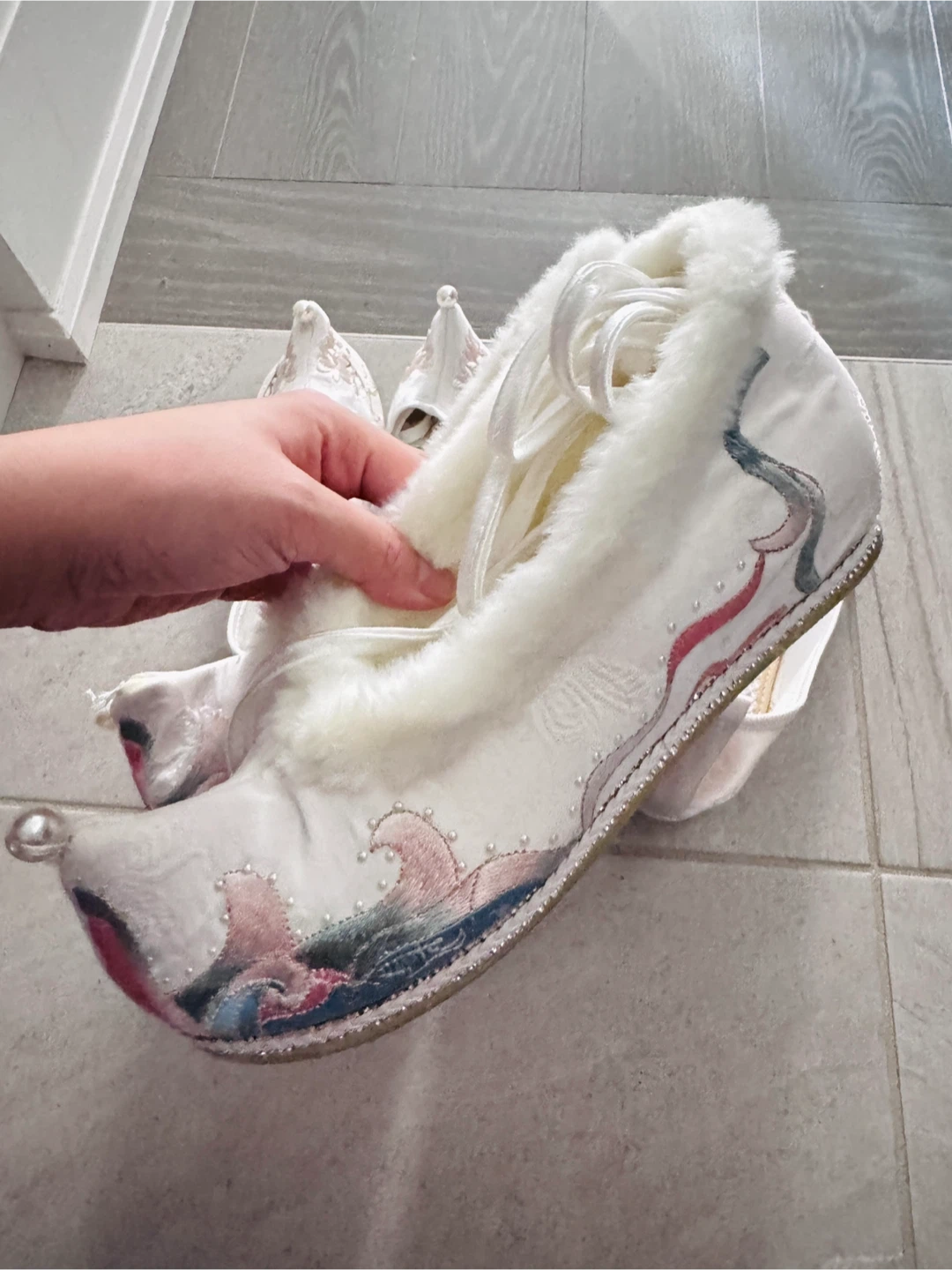Embroidered Chinese Style Shoes - photo 5
