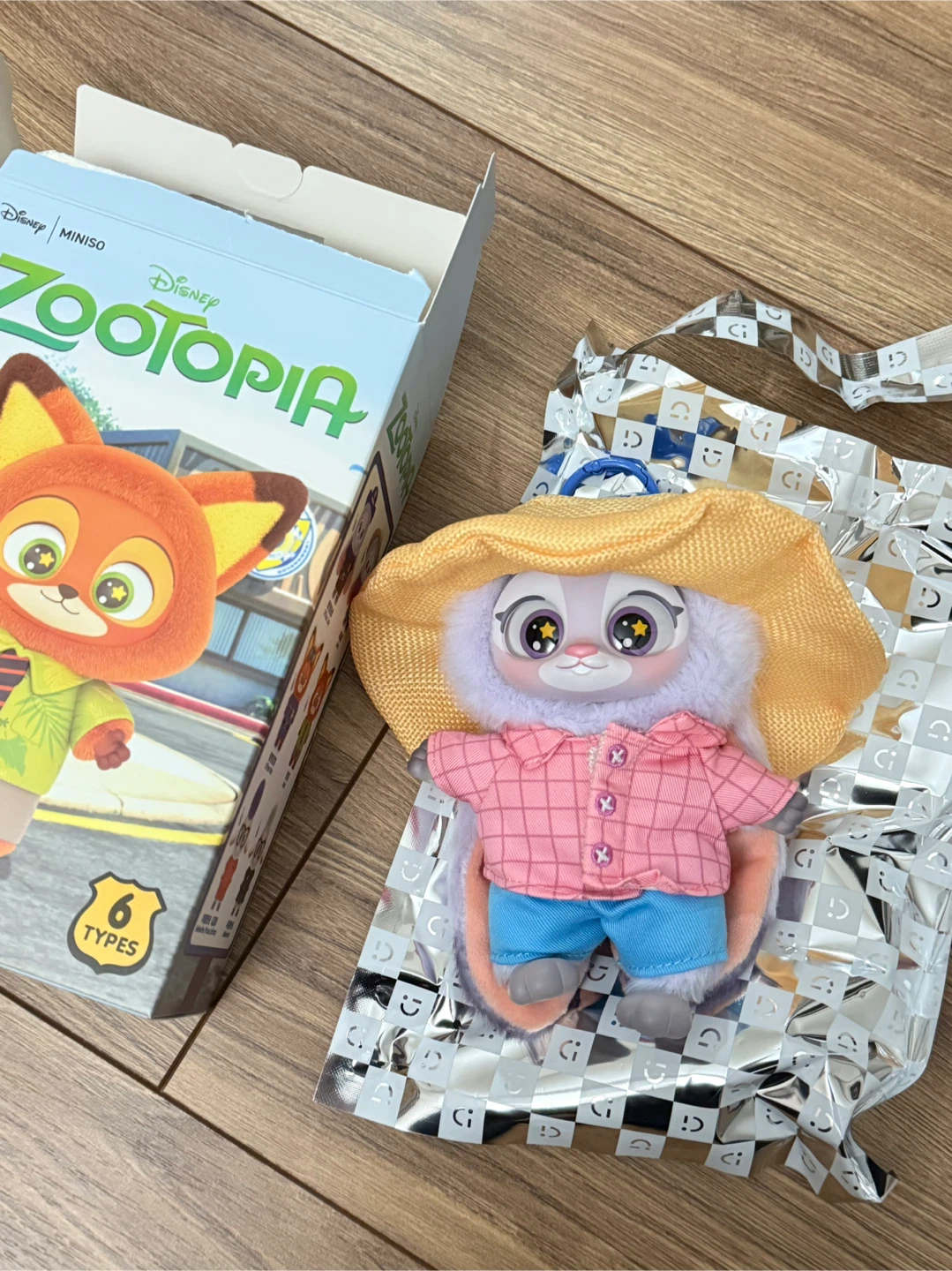 Miniso Disney Zootopia Vinyl Plush (opened)-Judy🐰
