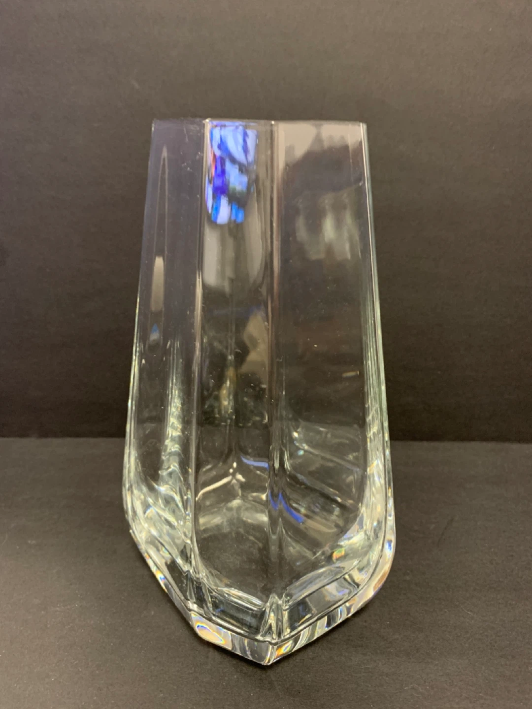 Clear Glass Vase - 6" Tall - photo 2