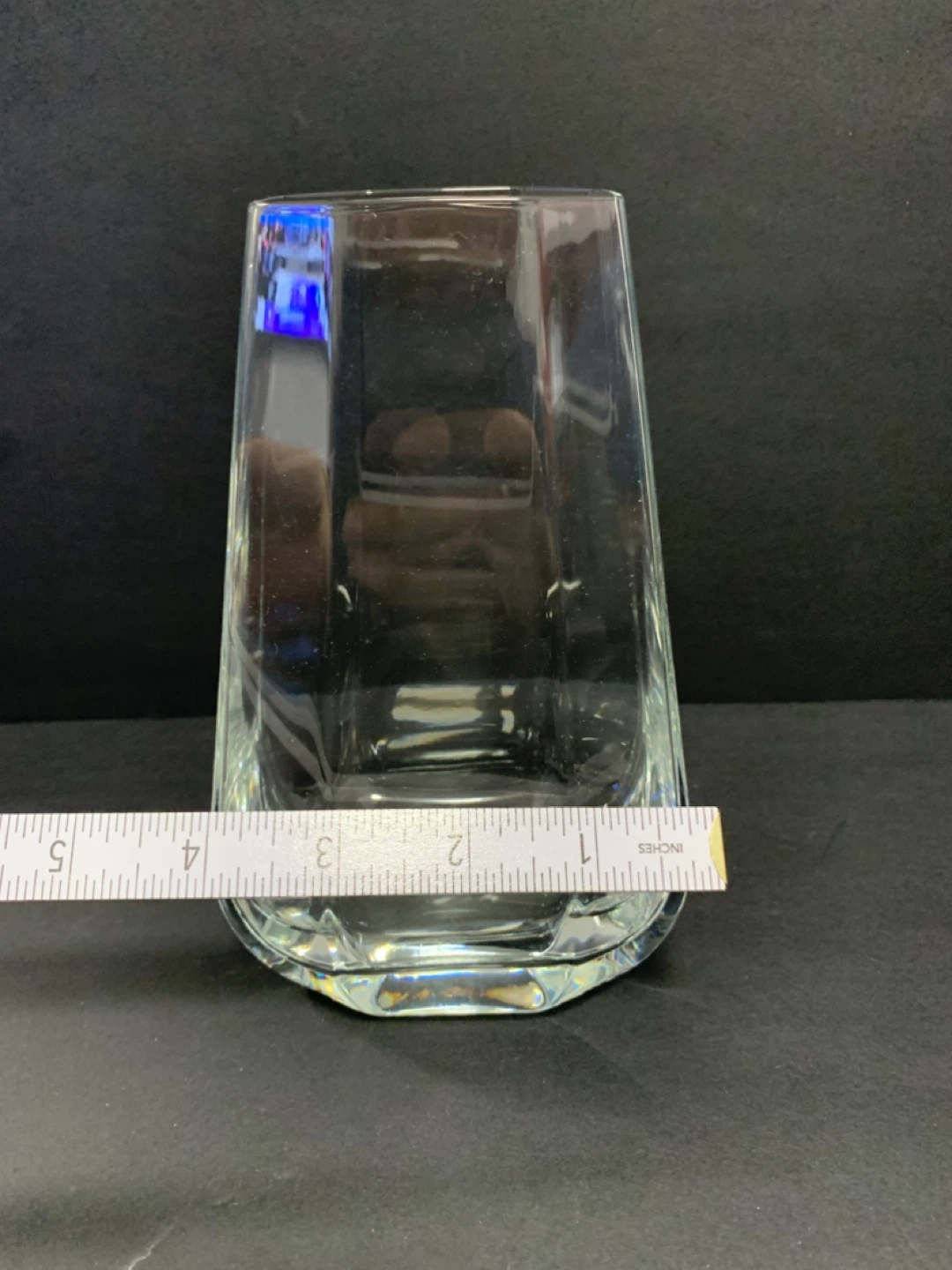 Clear Glass Vase - 6" Tall - photo 5