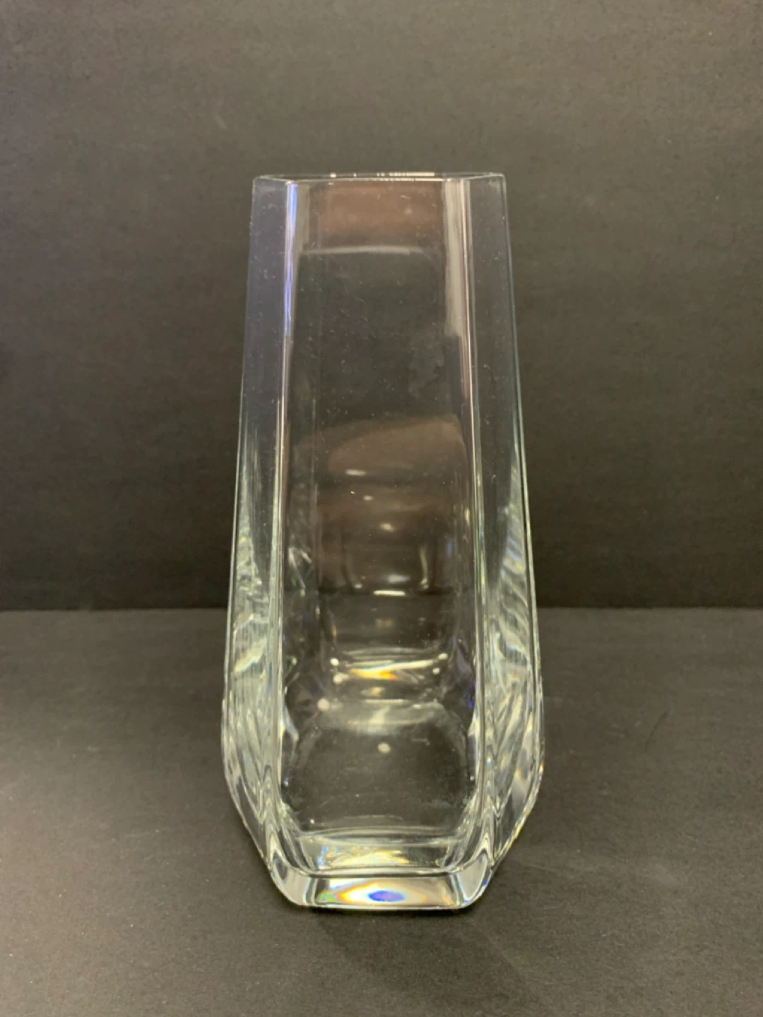 Clear Glass Vase - 6" Tall - photo 3