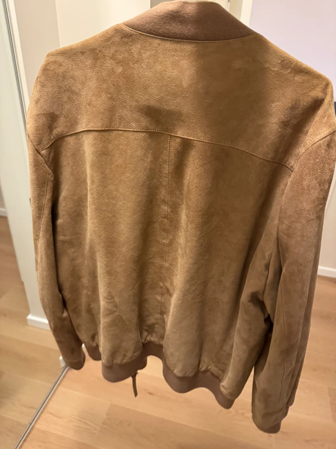 AllSaints Suede Bomber Jacket - Extra Large - photo 2