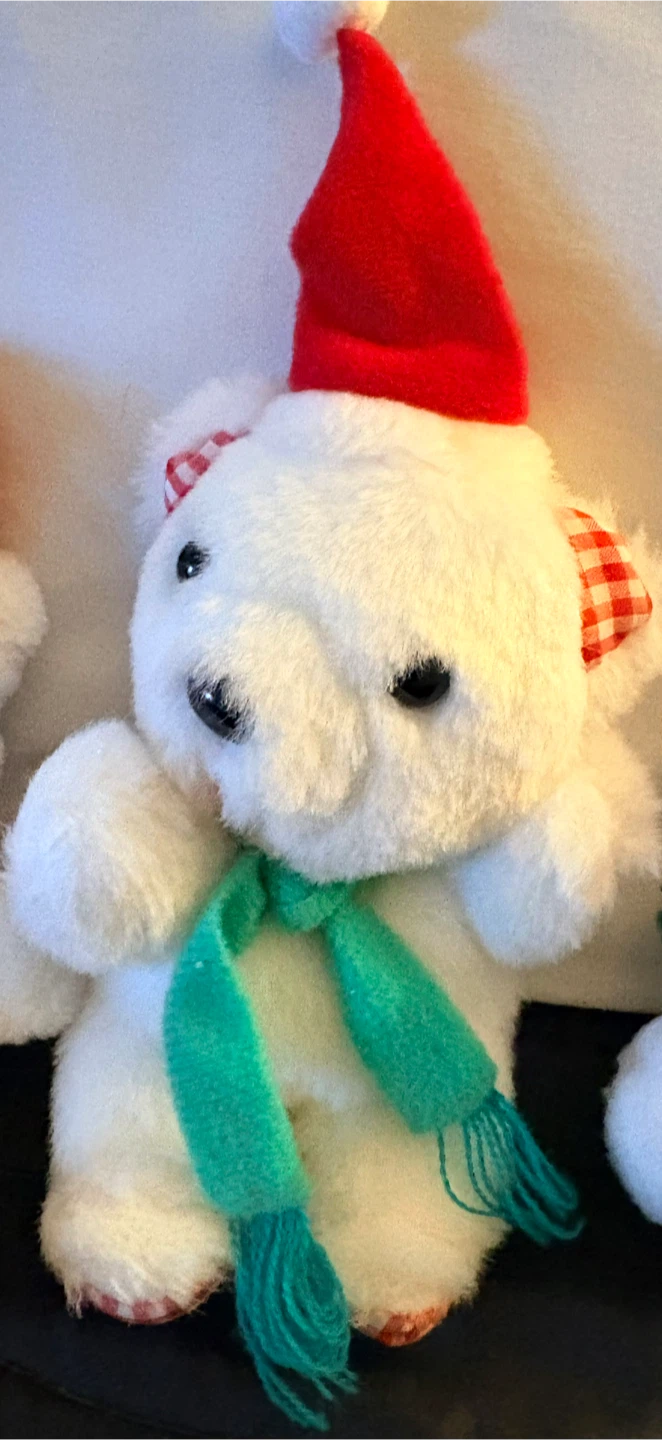 Holiday Polar Bear Plush Set - photo 4