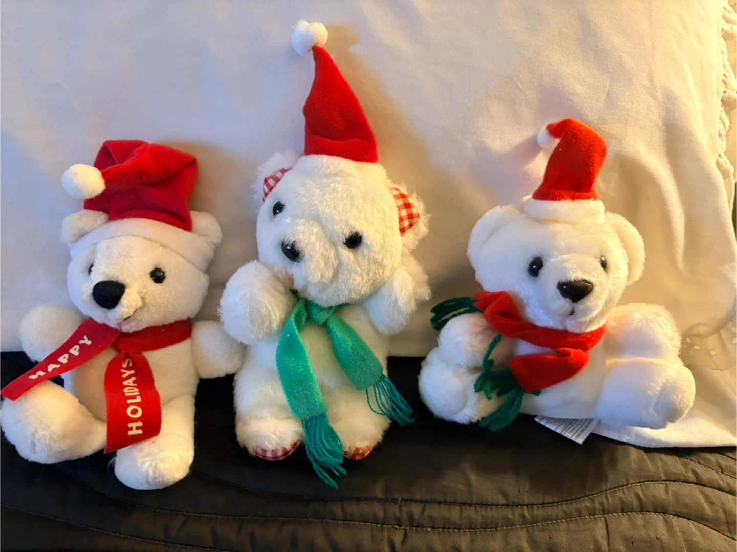 Holiday Polar Bear Plush Set - photo 2