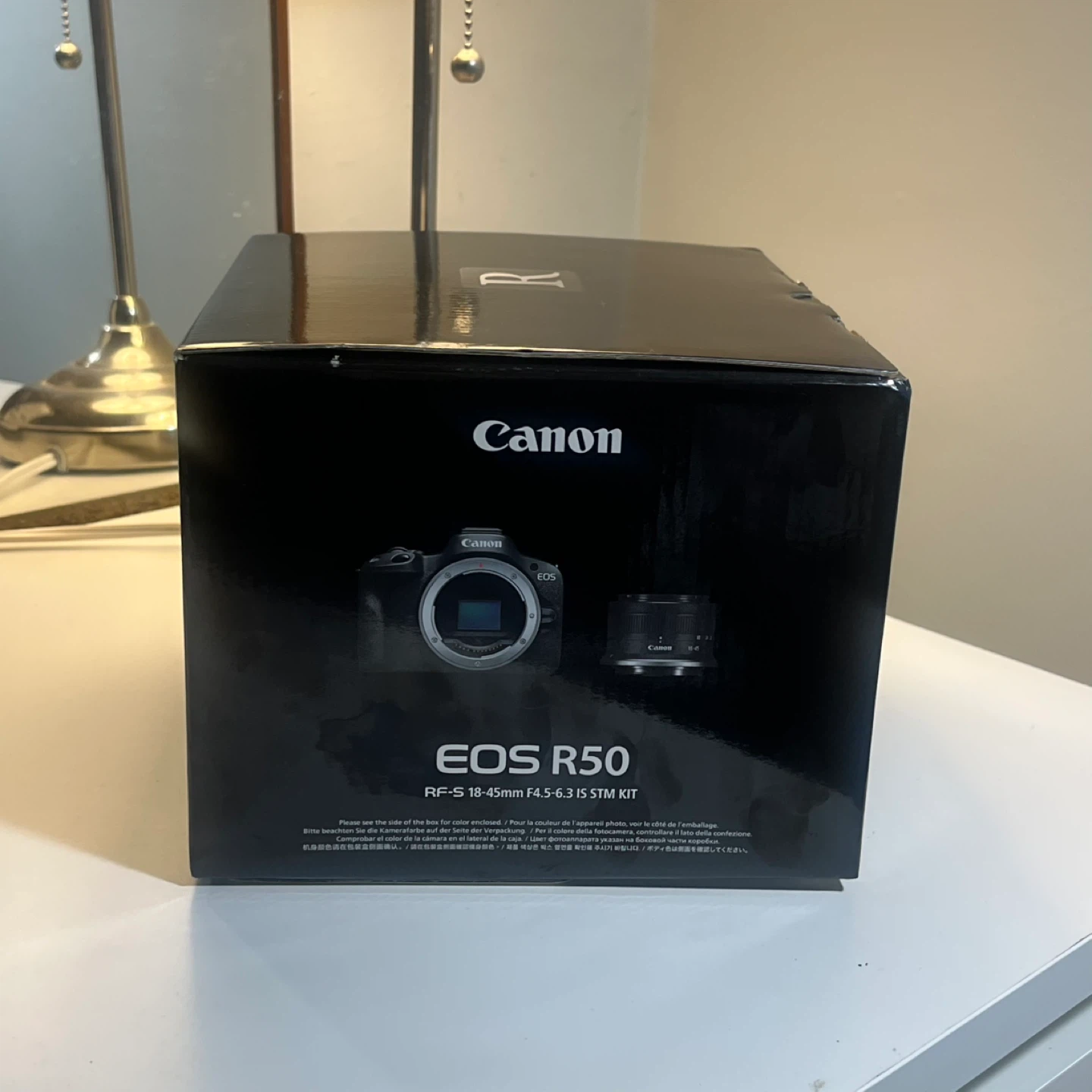 New Canon EOS R50 RF-S 18-45mm F4.5-6.3 IS STM Kit