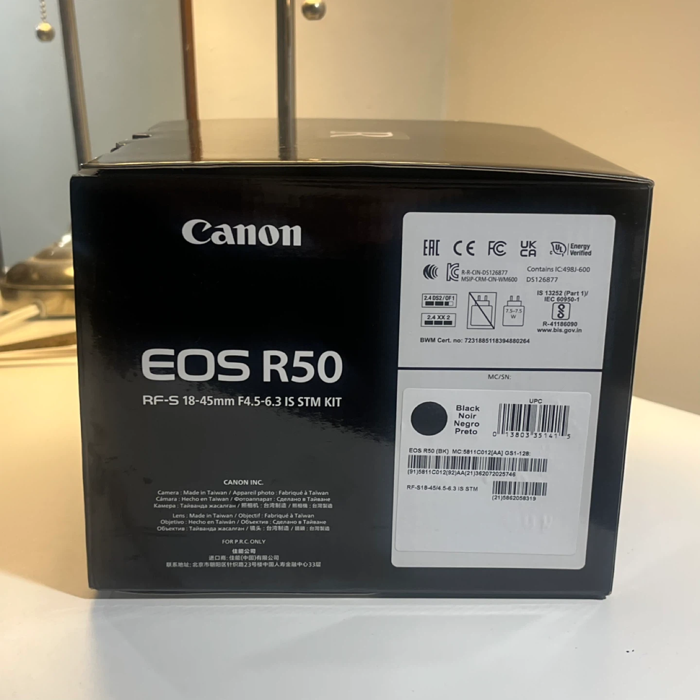 New Canon EOS R50 RF-S 18-45mm F4.5-6.3 IS STM Kit - photo 3