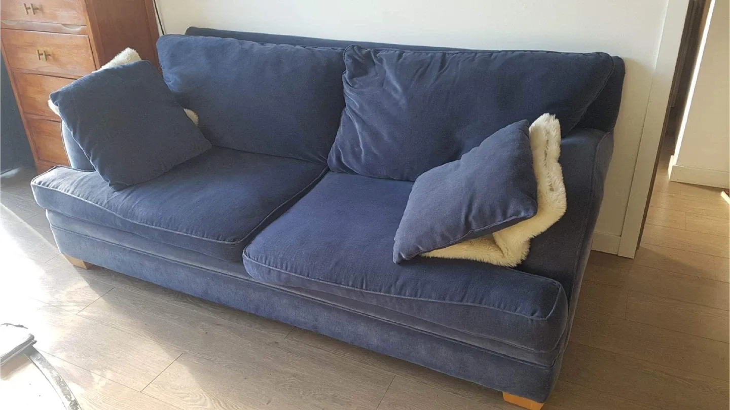 Blue Sofa - Great Condition! image indicator(2)