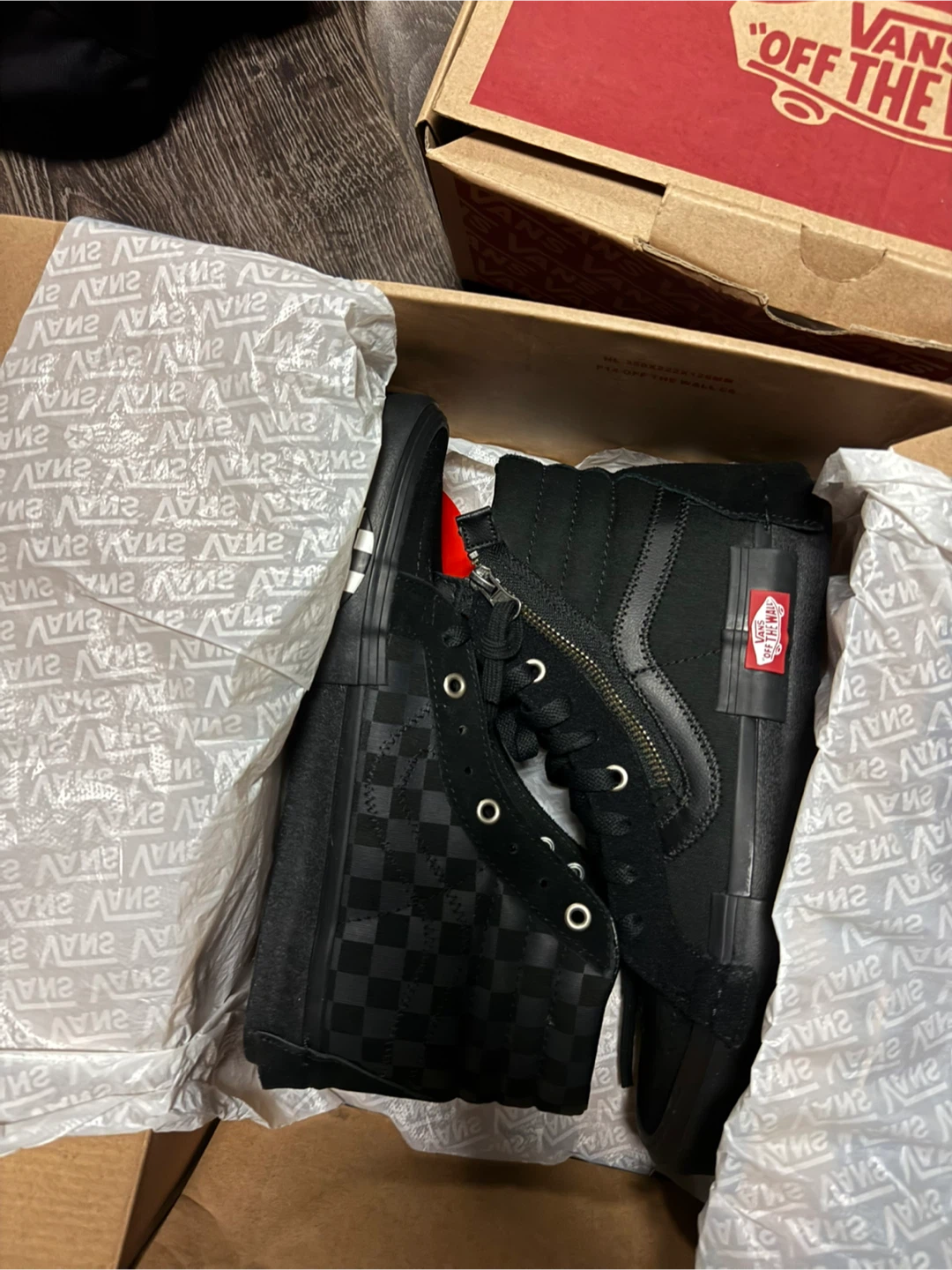 Vans SK8-Hi Reconstruct Black Shoes