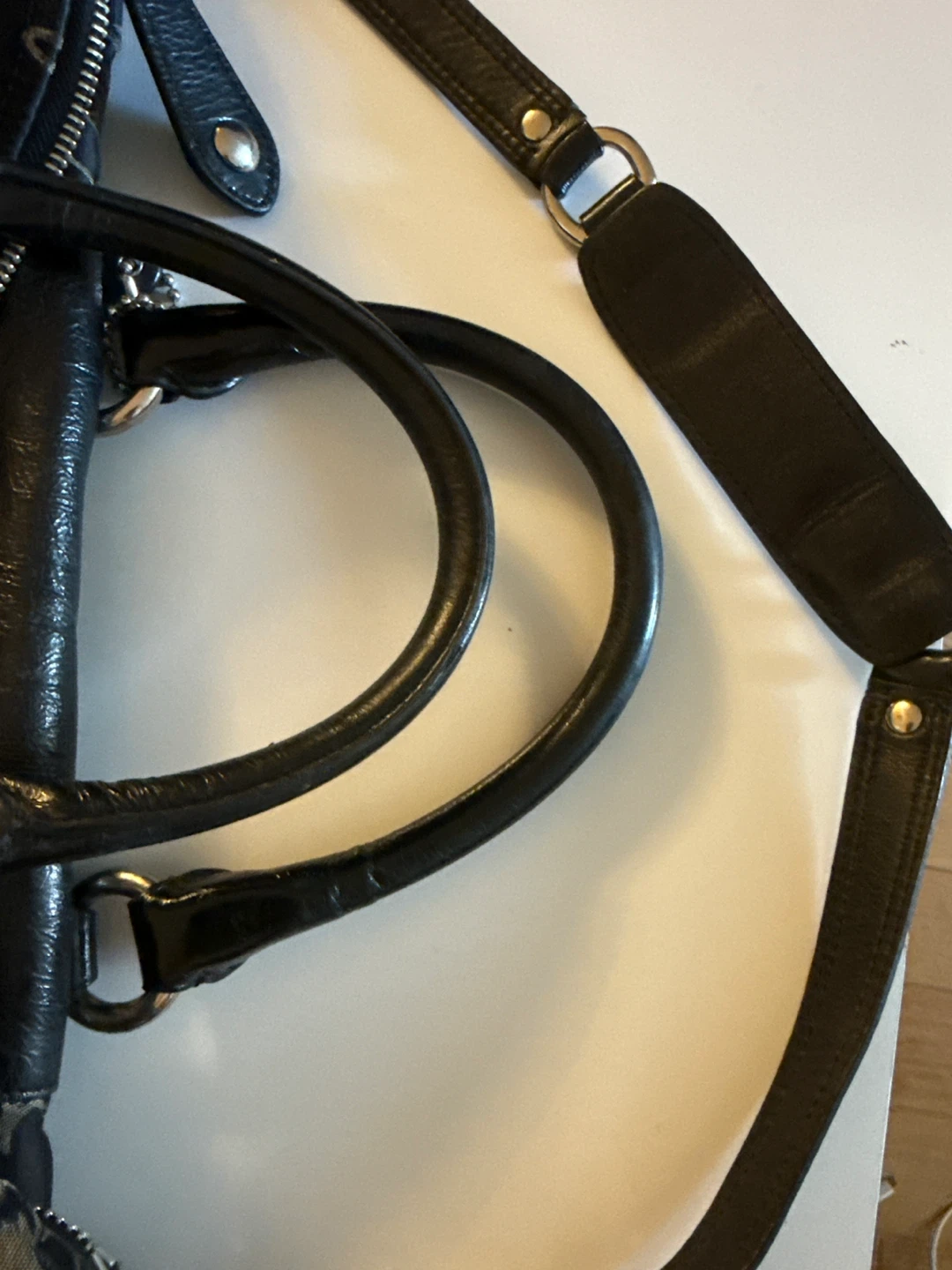 Coach Est. 1941 Black Patterned Satchel - photo 5