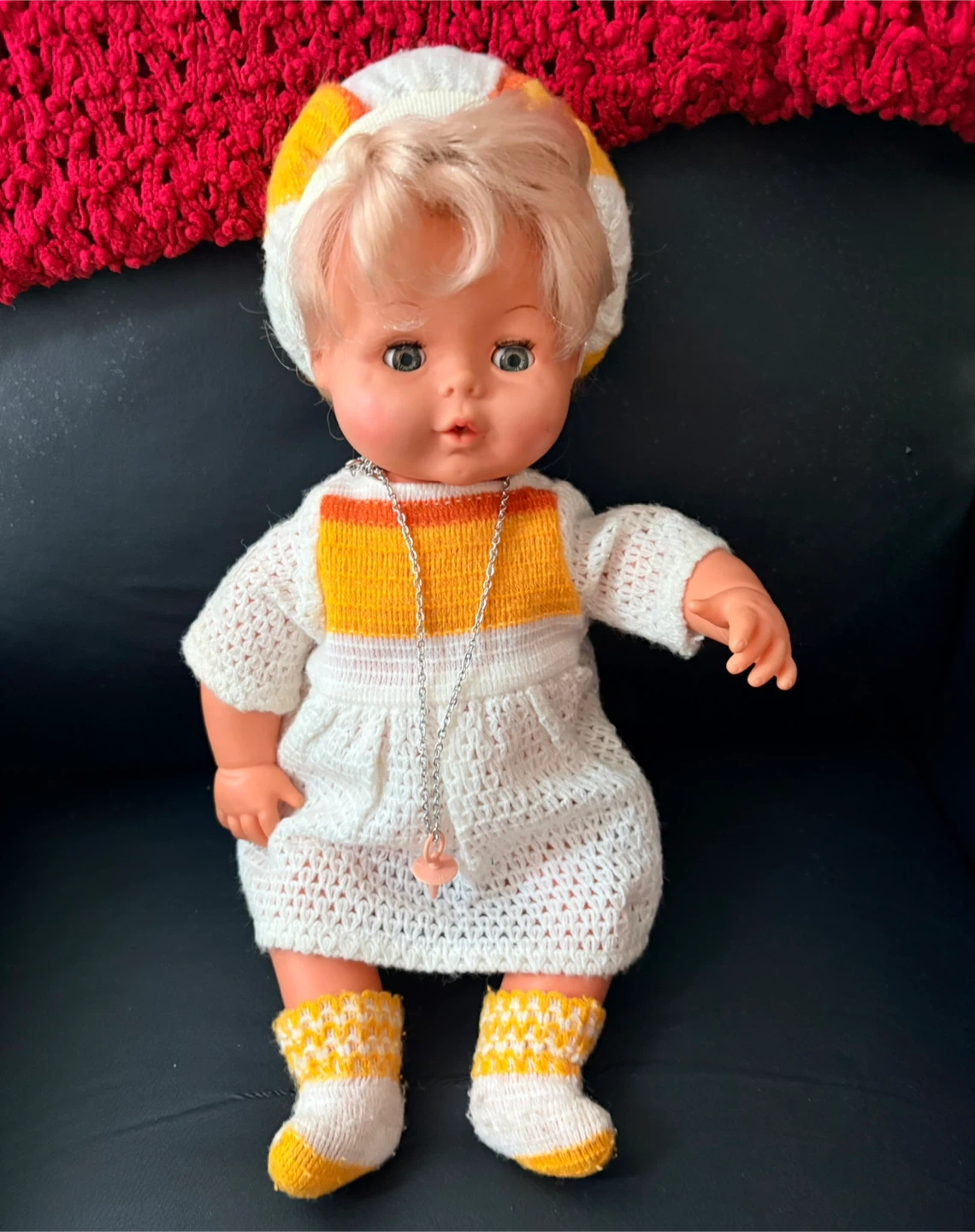 Doll with Knit Outfit - photo 4