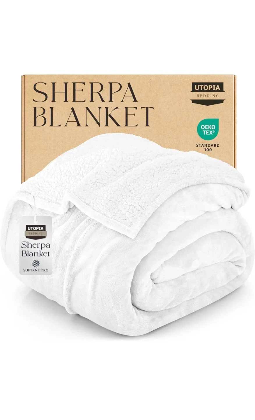 Sherpa Blanket - Soft & Cozy!