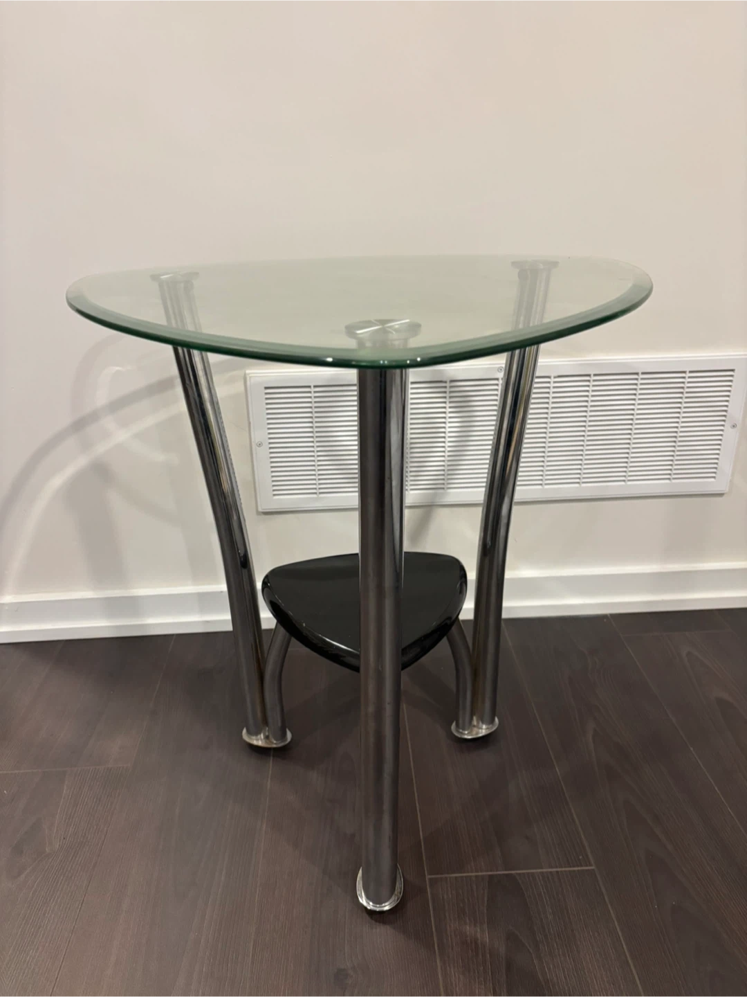 Glass Top End Table - photo 4