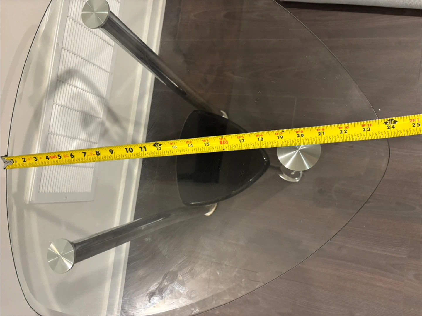 Glass Top End Table - photo 5