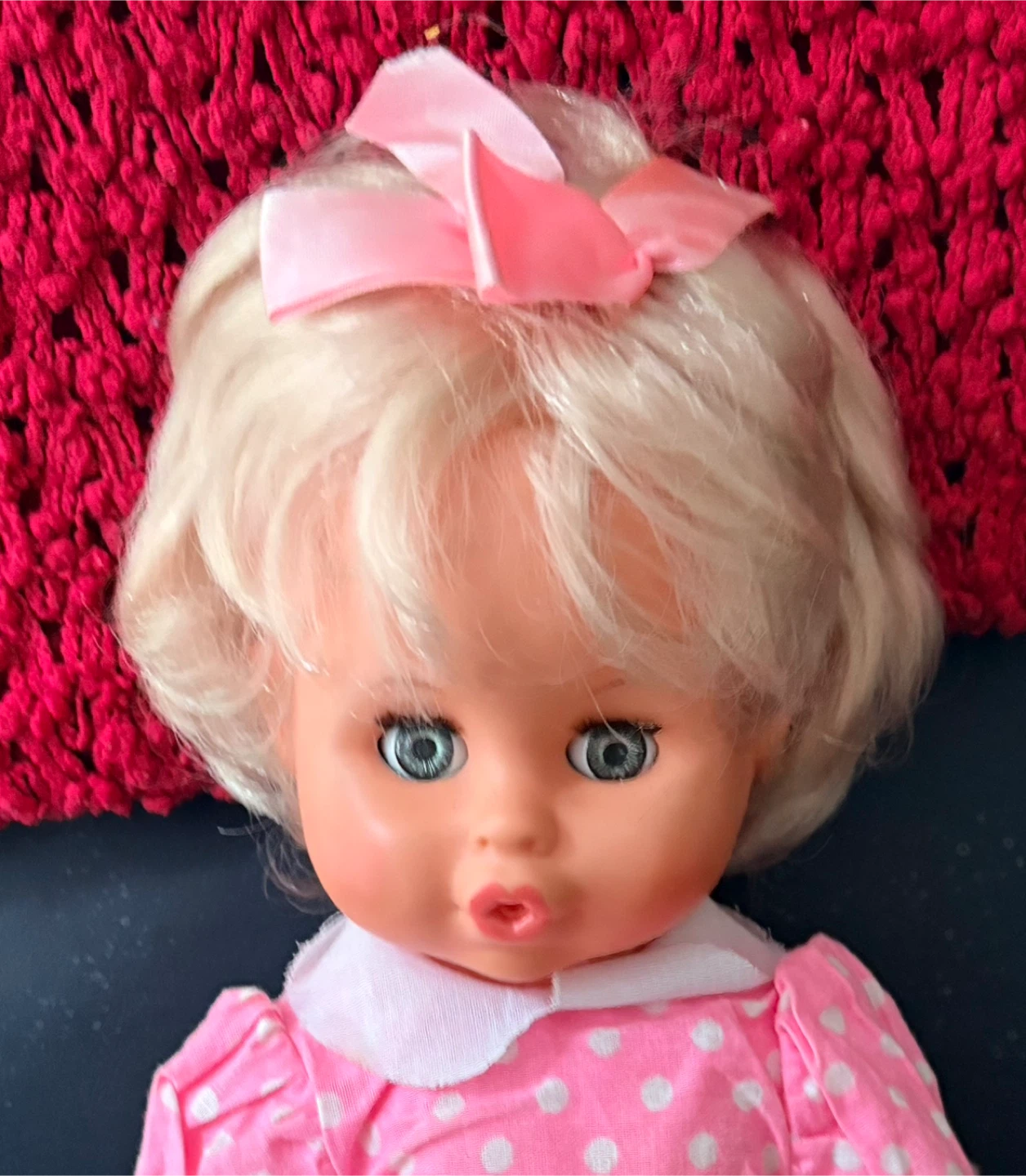 Doll with Pink Polka Dot Outfit - photo 2