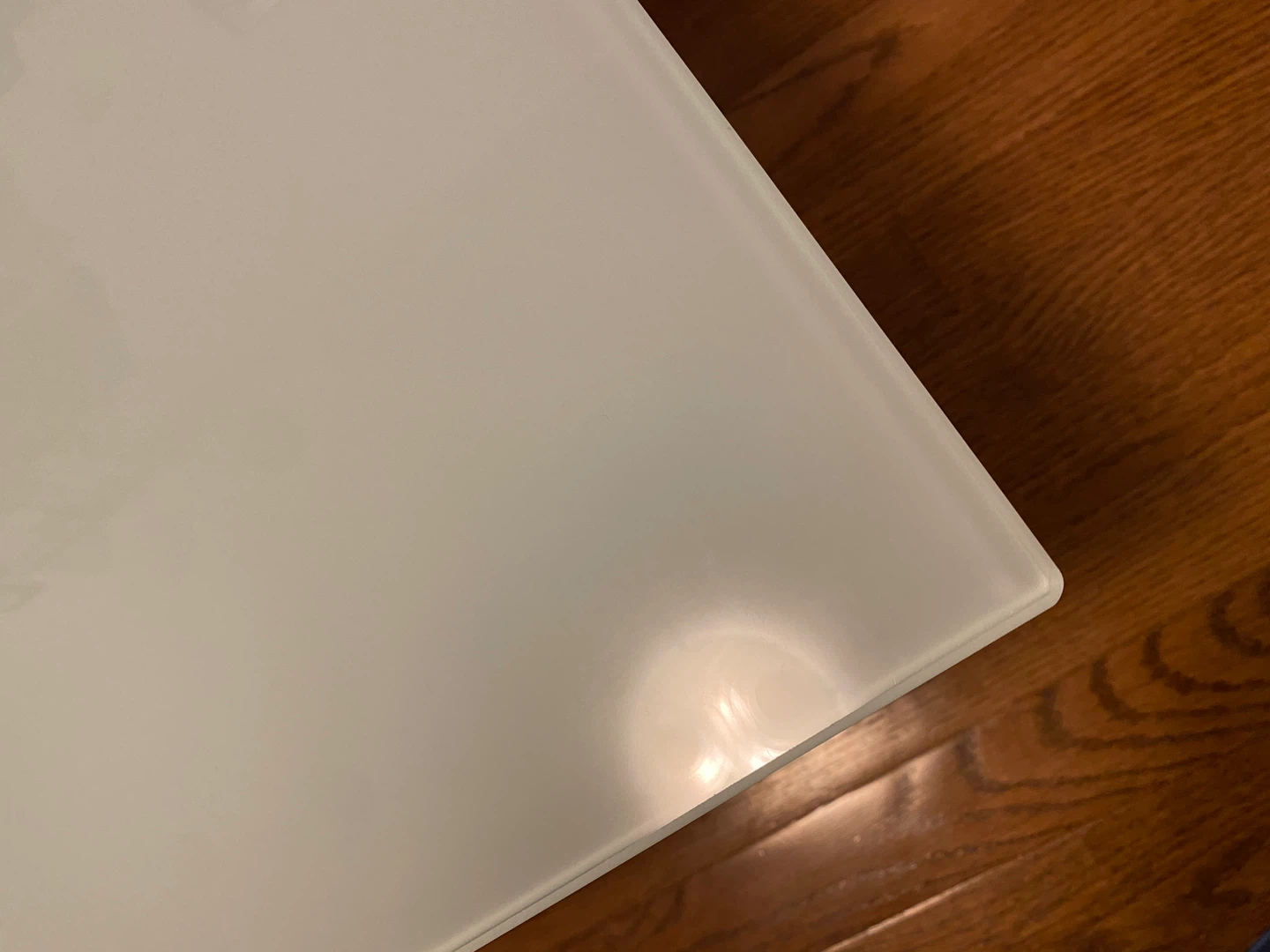 White Glass Table - photo 3