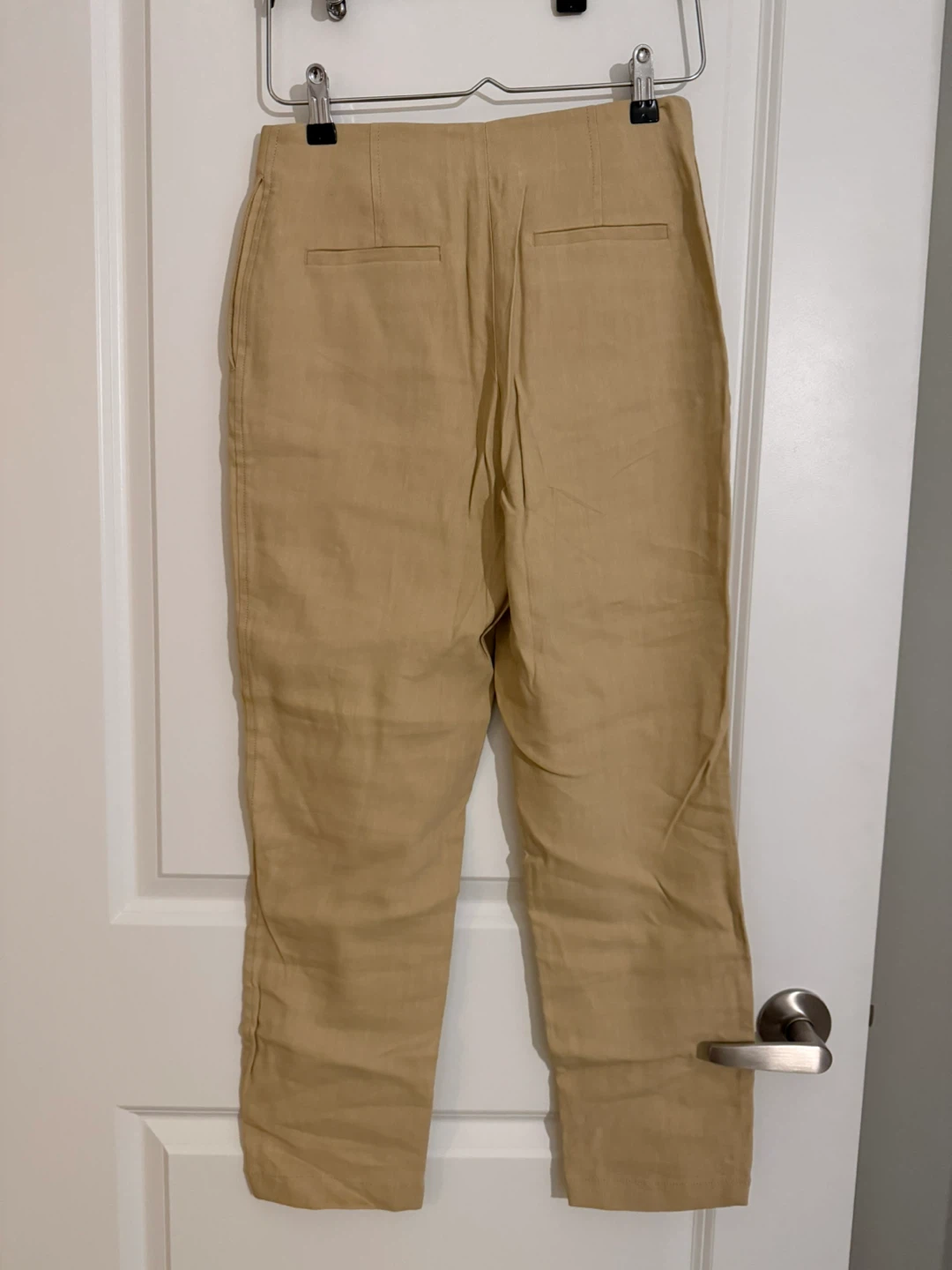 Aritzia Wilfred Cherice Linen Straight Pants Size 4 - photo 3