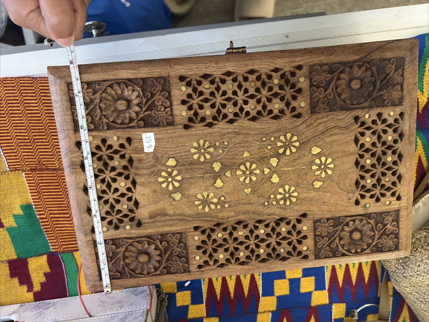 Wooden Carved Decorative Box - photo 3