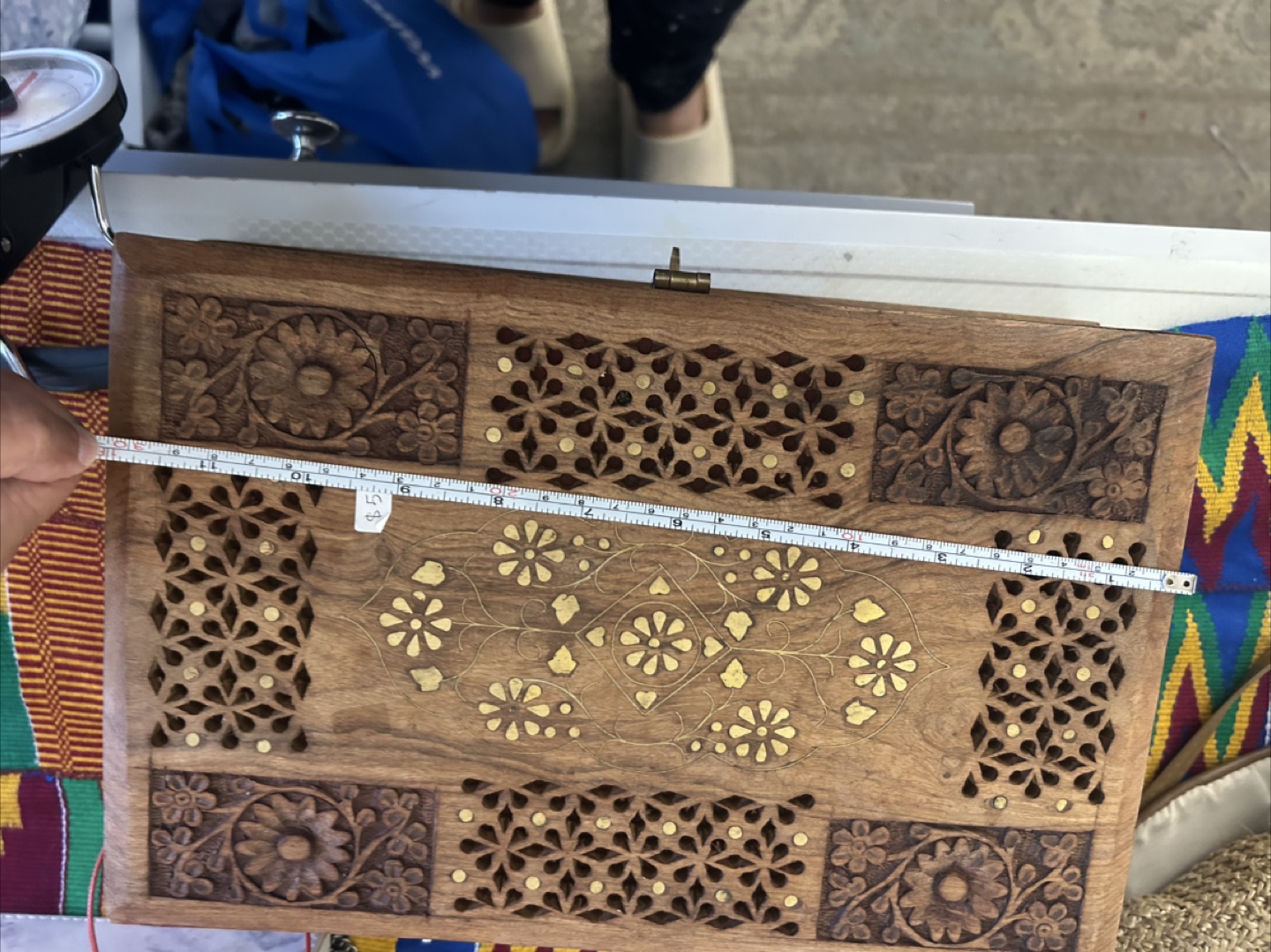 Wooden Carved Decorative Box