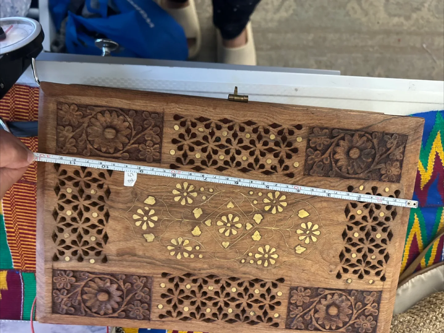 Wooden Carved Decorative Box