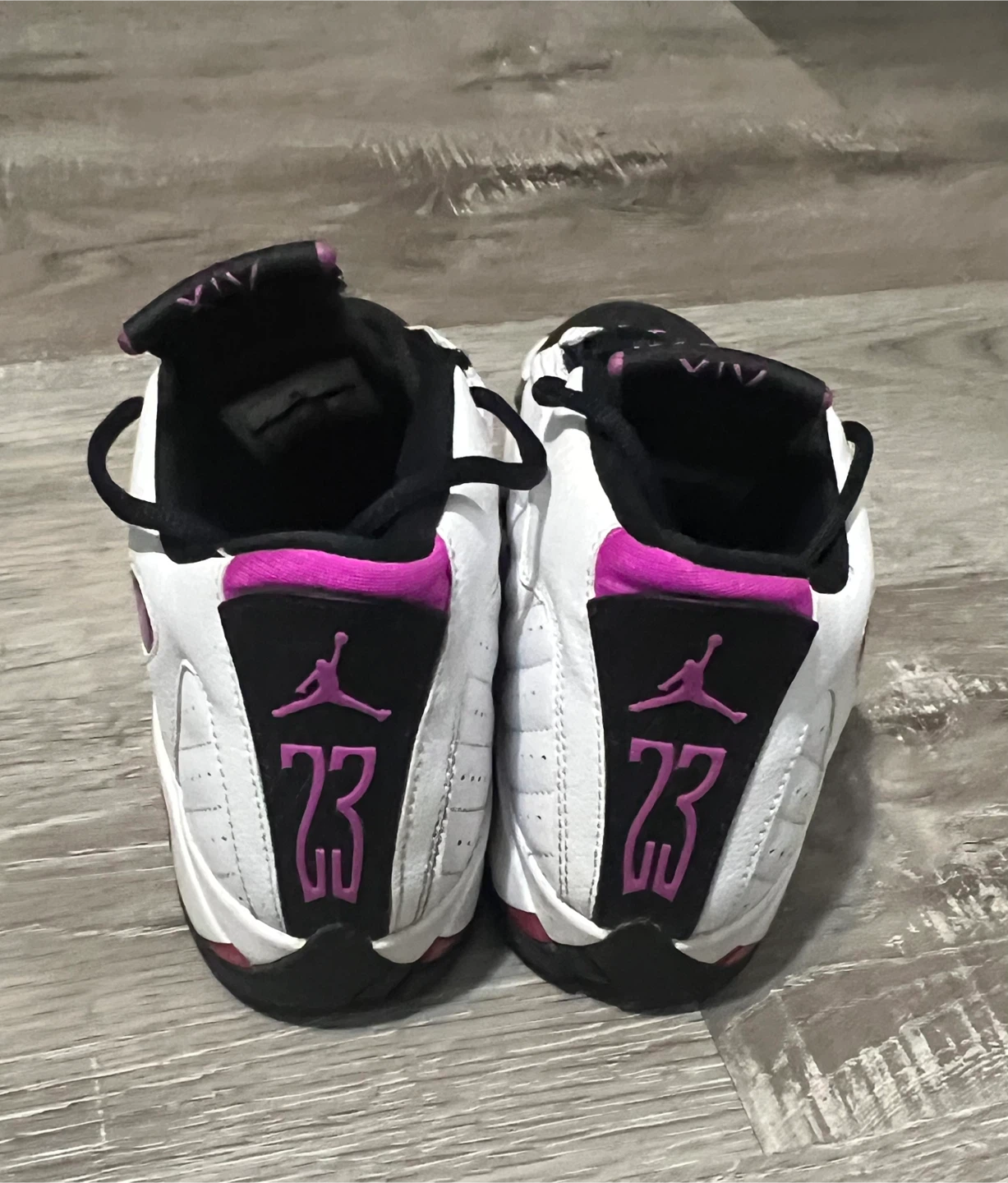 Jordan Air Jordan 14 Retro Fuchsia Blast, Size 6.5Y - photo 2